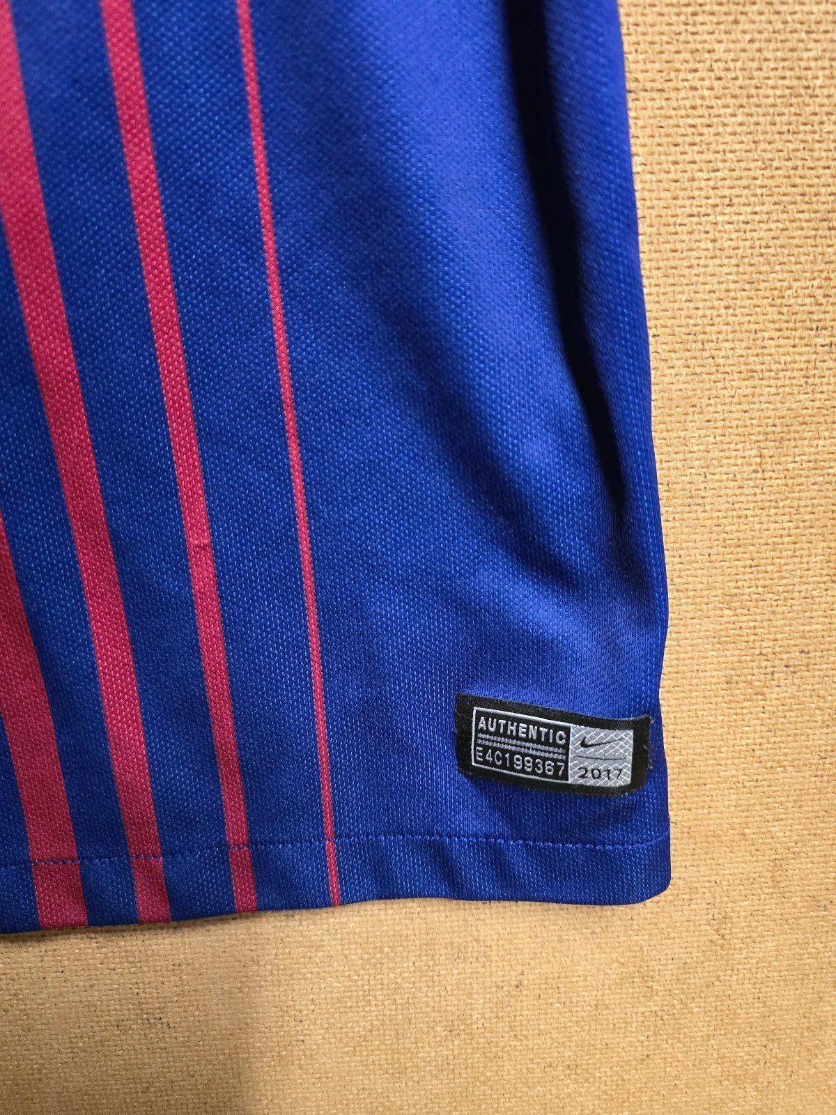 Nike Barcelona Jersey Home Football Soccer Shirt 2017 Sz M Size US M / EU 48-50 / 2 - 7 Thumbnail
