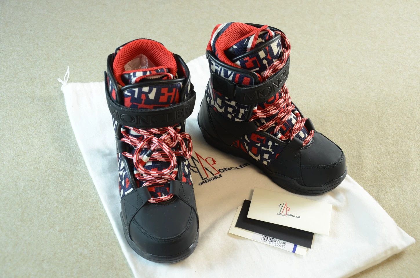 Moncler Moncler 40 Ski Boots Thick Double Layer Warm Logo Size US 7 / EU 40 - 1 Thumbnail