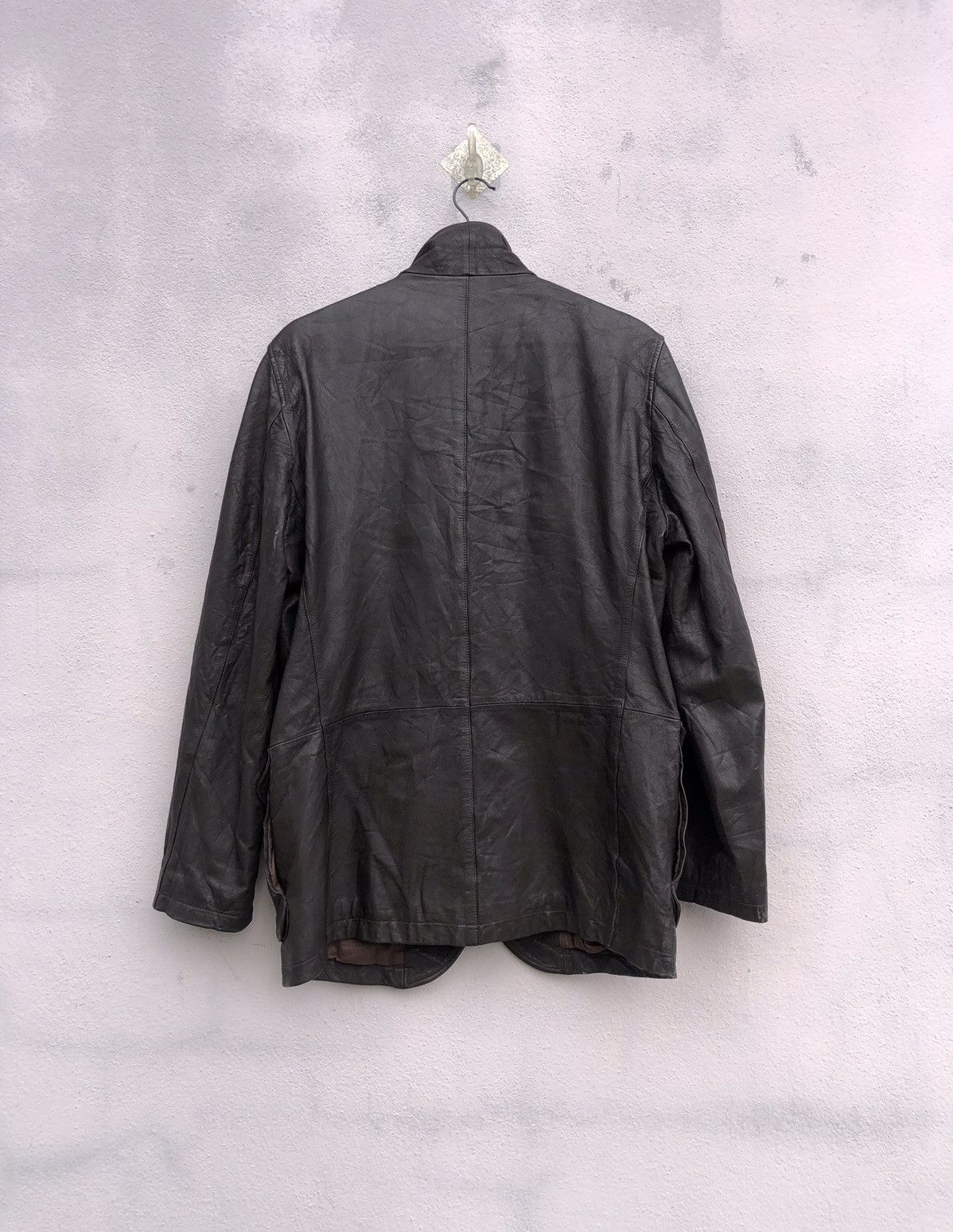 Paul Smith Paul Smith Leather Jacket Size US XL / EU 56 / 4 - 3 Thumbnail