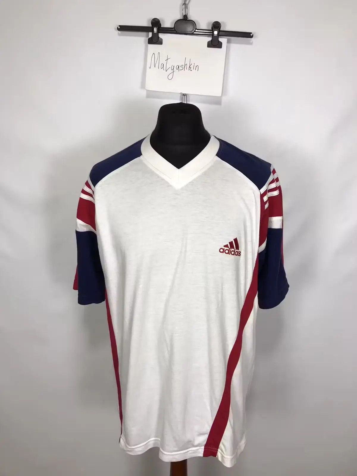 Adidas × Vintage Adidas vintage t-shirt size L Size US L / EU 52-54 / 3 - 1 Thumbnail