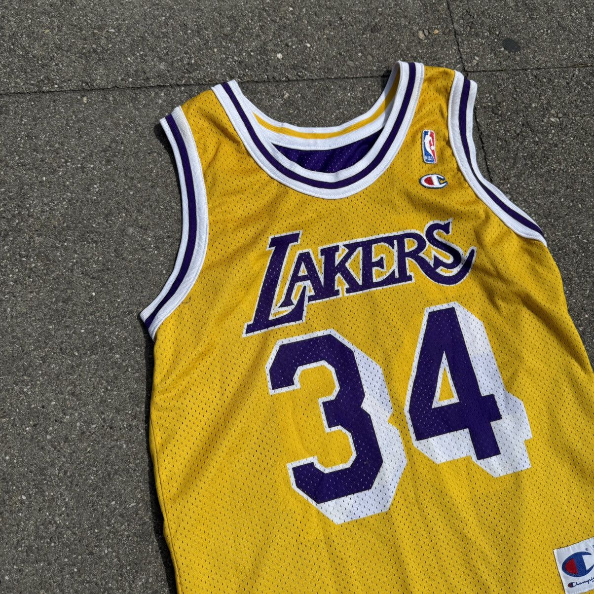 Champion × NBA × Vintage vintage jersey Lakers Shaq O’neal reversible90s champion nba Size US S / EU 44-46 / 1 - 7 Thumbnail