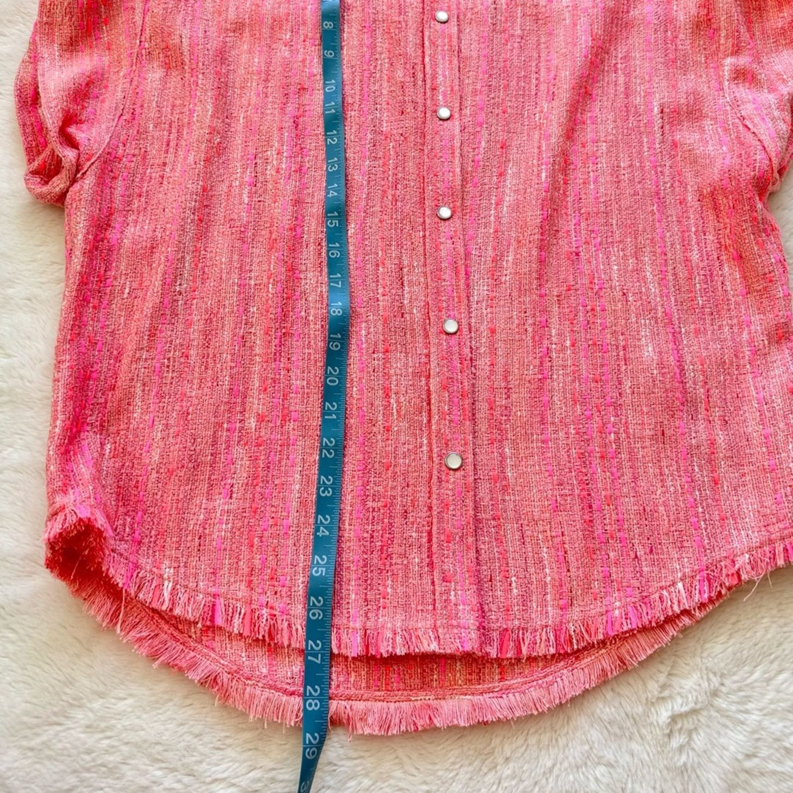 Iro NWT!!! IRO Paris tweed shirt/jacket size 34FR or 4US 495$ Size S / US 4 / IT 40 - 8 Thumbnail