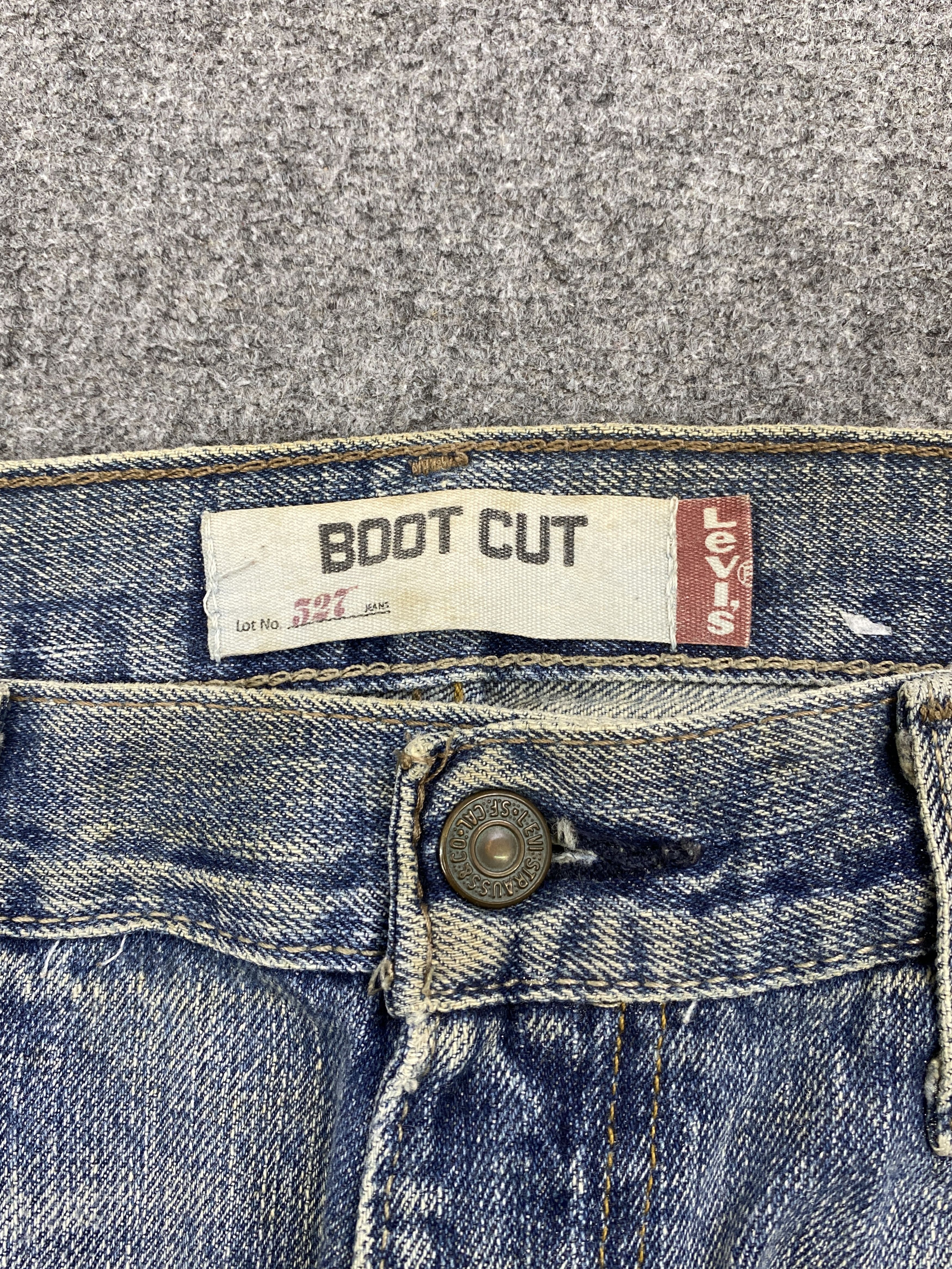 Levi's × Vintage Vintage Levi's 527 Flared Bootcut Jeans Size US 36 / EU 52 - 7 Thumbnail