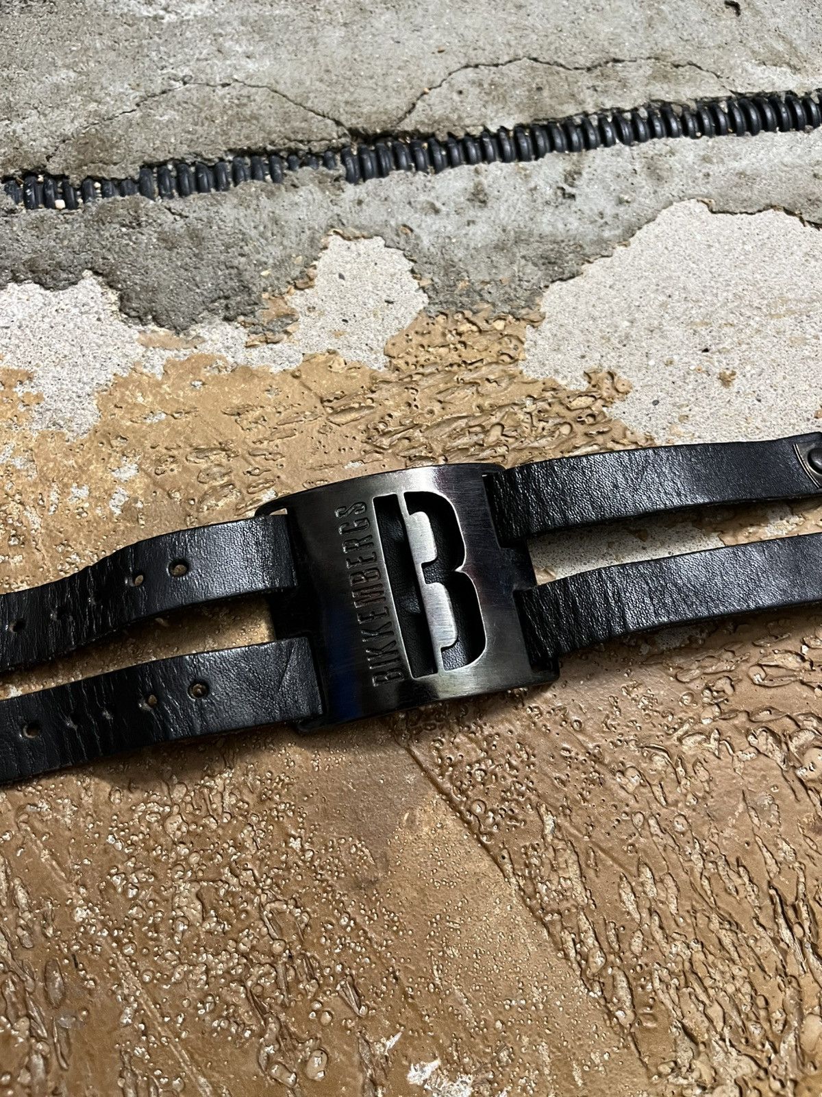 Dirk Bikkembergs Vintage Dirk Bikkembergs rare leather metal bracelet Size ONE SIZE - 2 Thumbnail