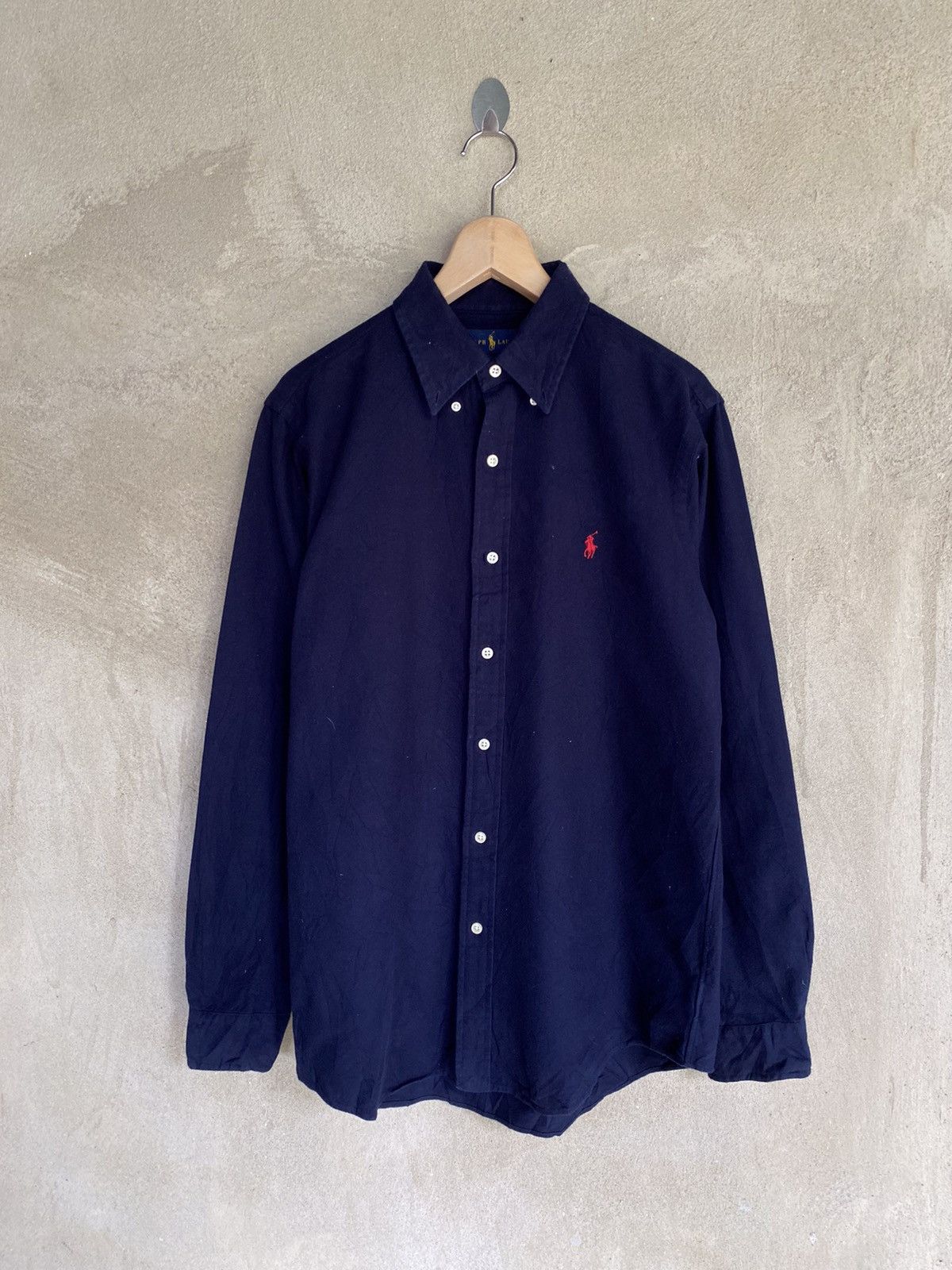 Polo Ralph Lauren Ralph Lauren Small Logo Plain Shirt Button Up Size US M / EU 48-50 / 2 - 2 Thumbnail