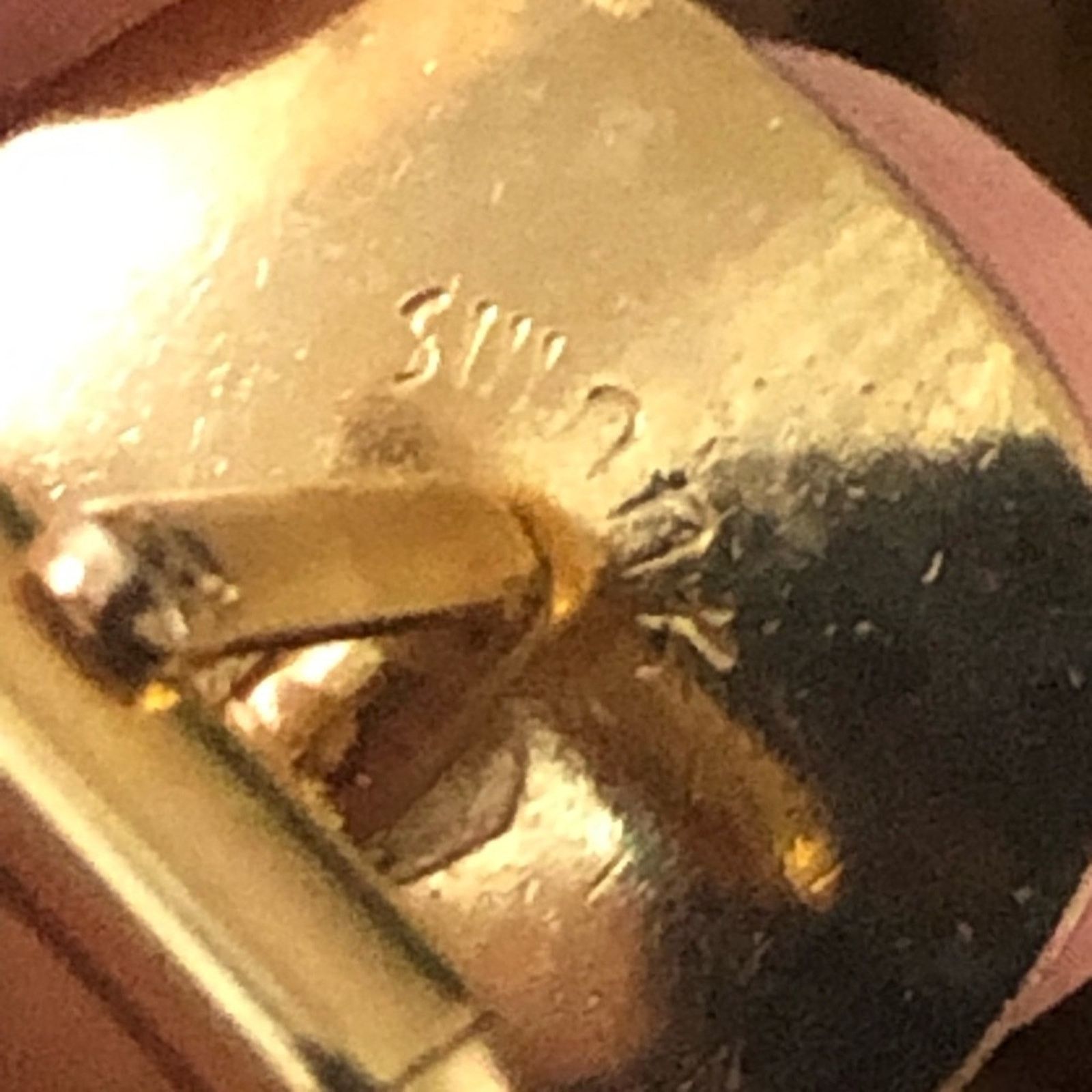 Vintage Vintage men’s Swank etched gold cuff links Size ONE SIZE - 4 Thumbnail