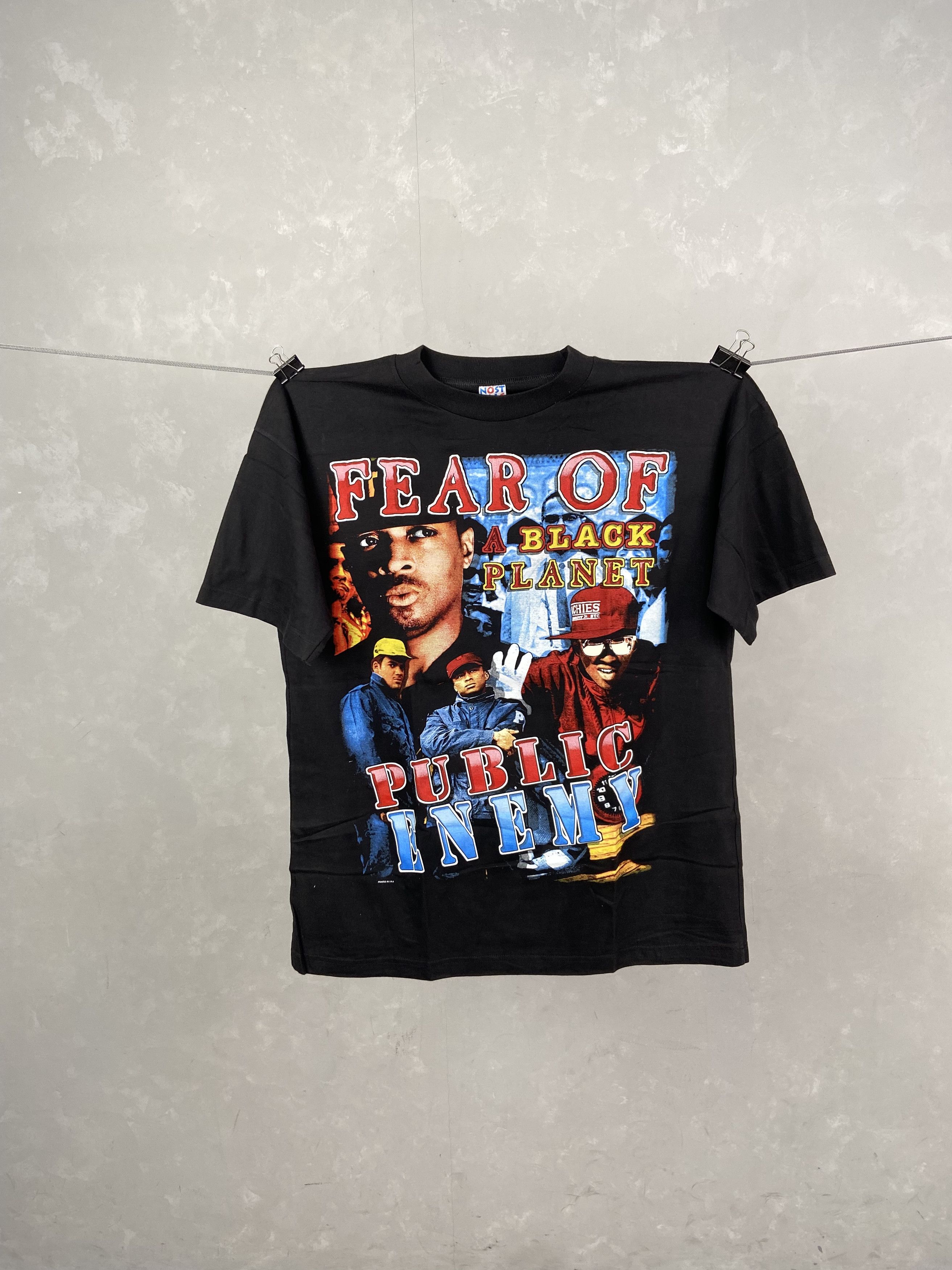 Band Tees × Rap Tees × Vintage Public Enemy Fear of a Black Planet Size US XL / EU 56 / 4 - 1 Thumbnail