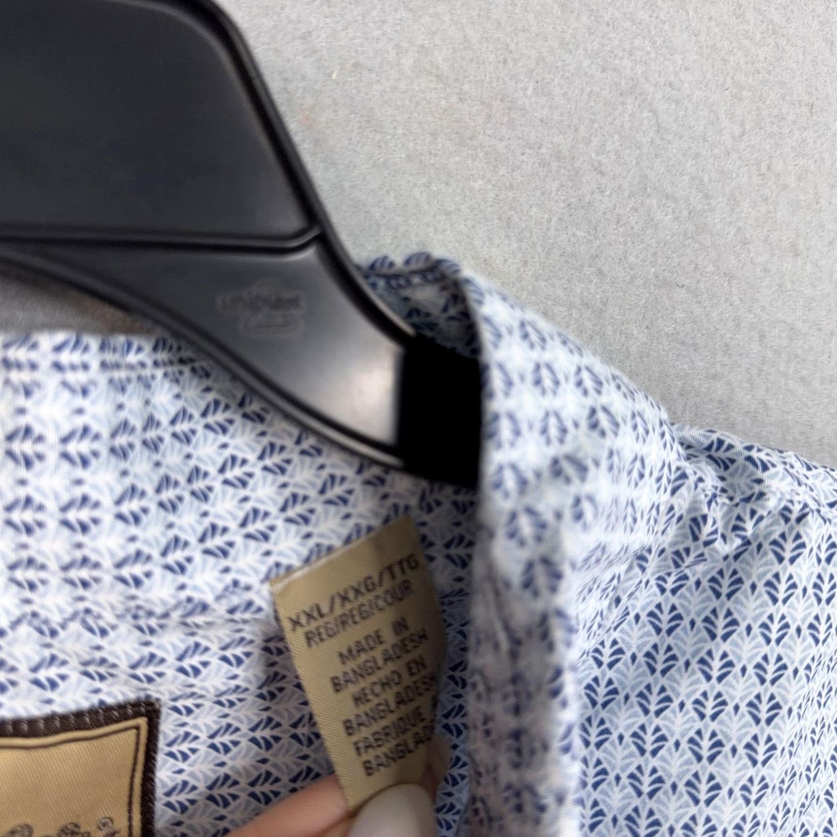 Wrangler Wrangler Shirt Mens 2XL Blue Geometric Print Casual Western Ranch Workwear Shirt Mens 2XL Blue Geometric Print Wrangler Size US XXL / EU 58 / 5 - 5 Thumbnail