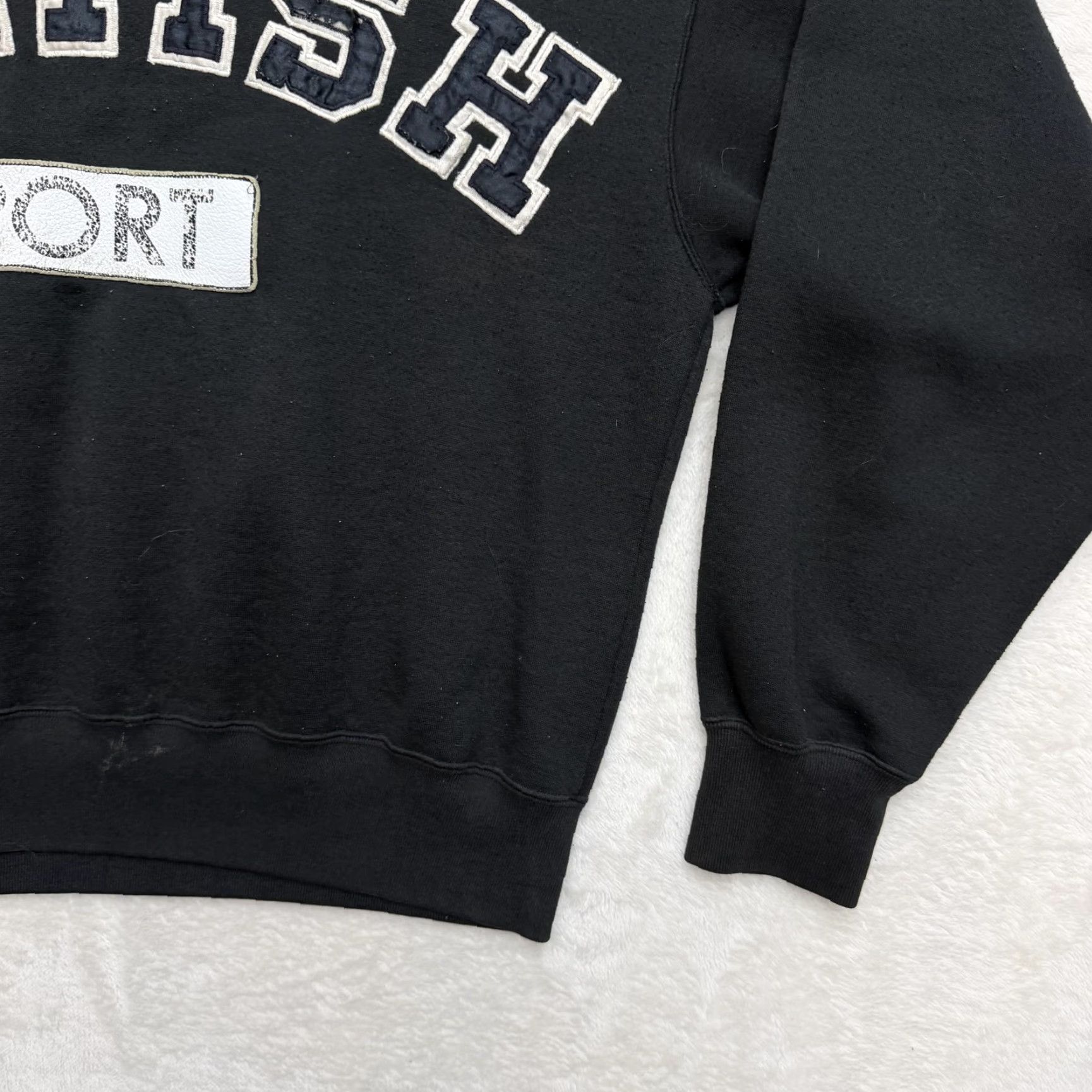Nike VINTAGE Nike British Sport Sweatshirt Mens Medium Black Pullover Crewneck Graphic Print Logo RF Size US M / EU 48-50 / 2 - 6 Thumbnail
