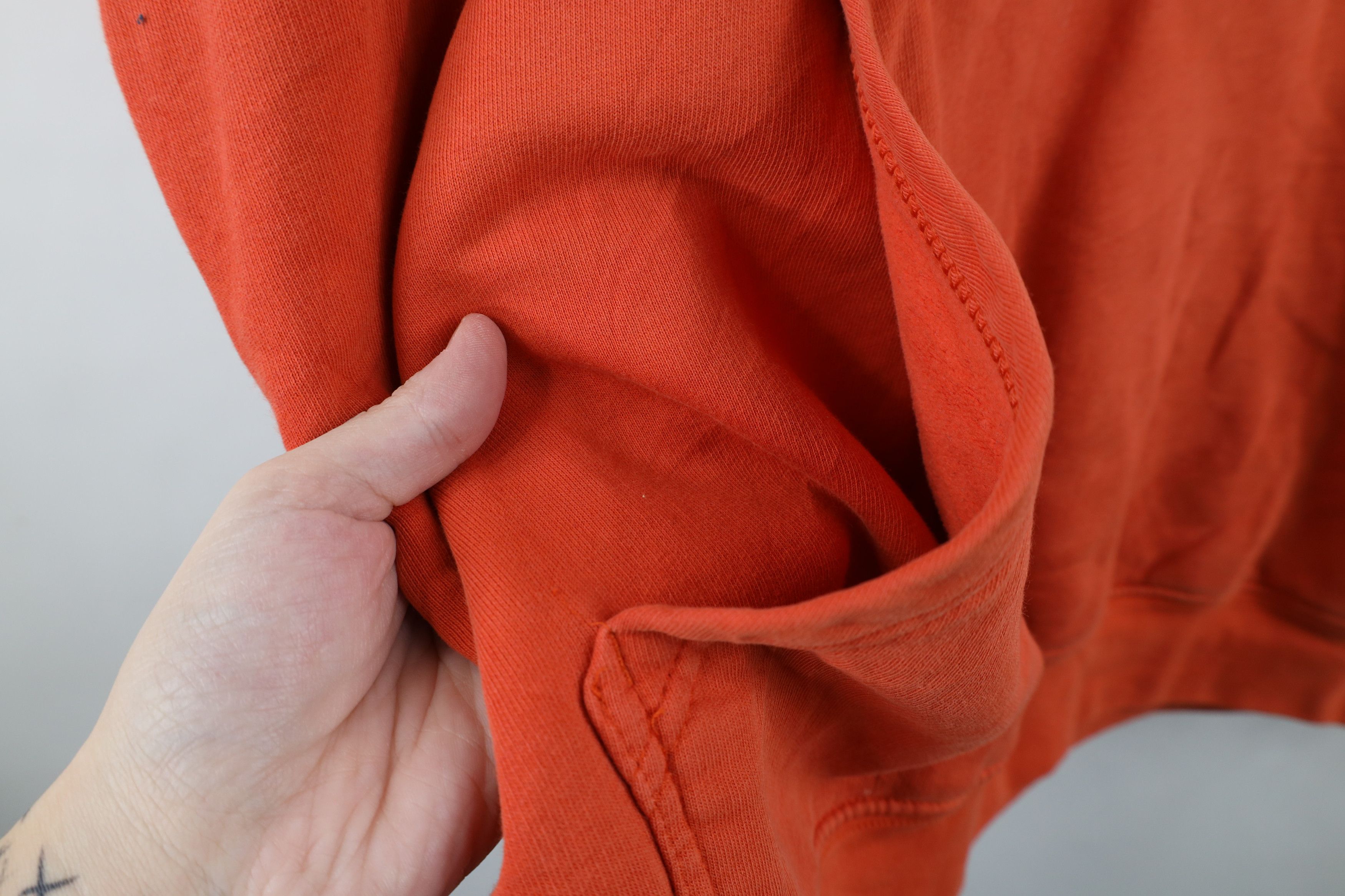 Nike Vintage Nike Scott Mini Swoosh Hoodie Sweatshirt Orange Size US XL / EU 56 / 4 - 9 Thumbnail