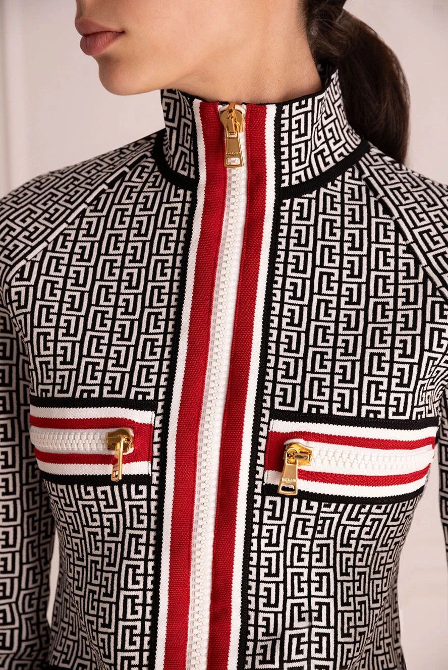 Balmain o1y0625 Cardigan in Multicolor Size XS / US 0-2 / IT 36-38 - 3 Thumbnail