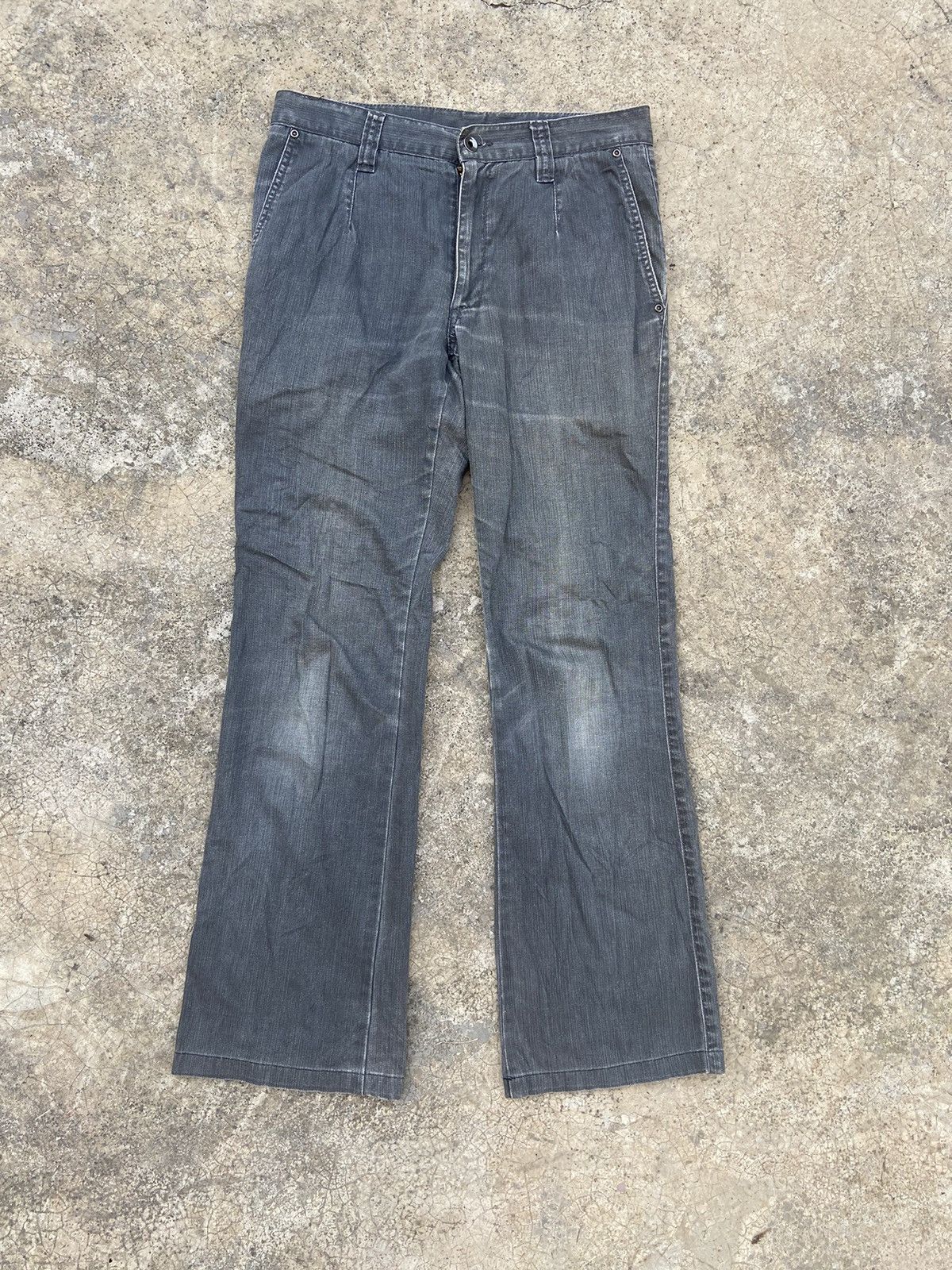 If Six Was Nine 🔥 Ying & Yang flare pants Size US 30 / EU 46 - 2 Thumbnail