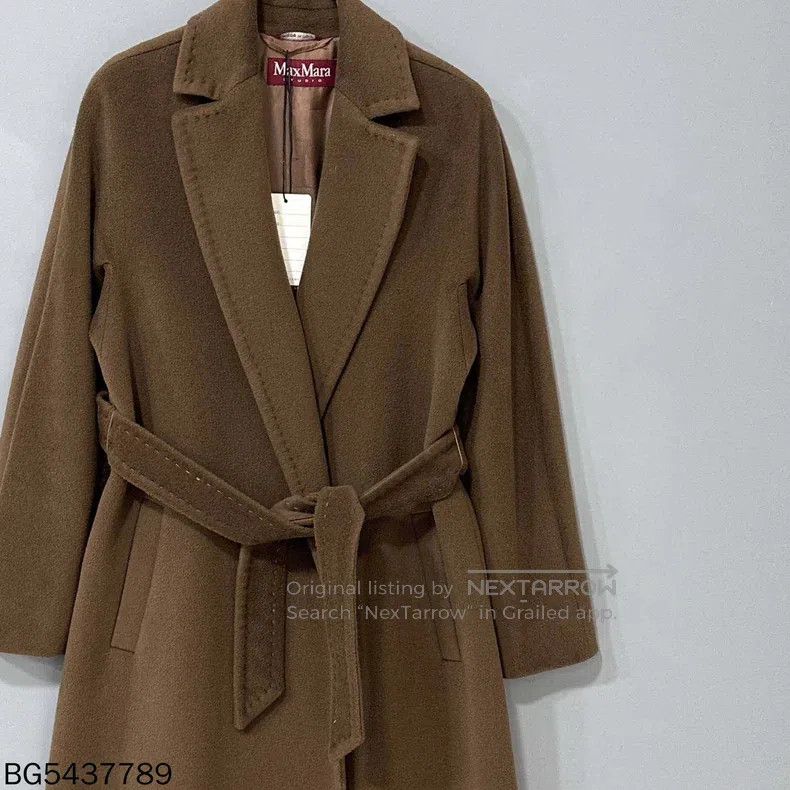 Max Mara Max Mara Chestnut Wool Coat Size XS / US 0-2 / IT 36-38 - 2 Thumbnail