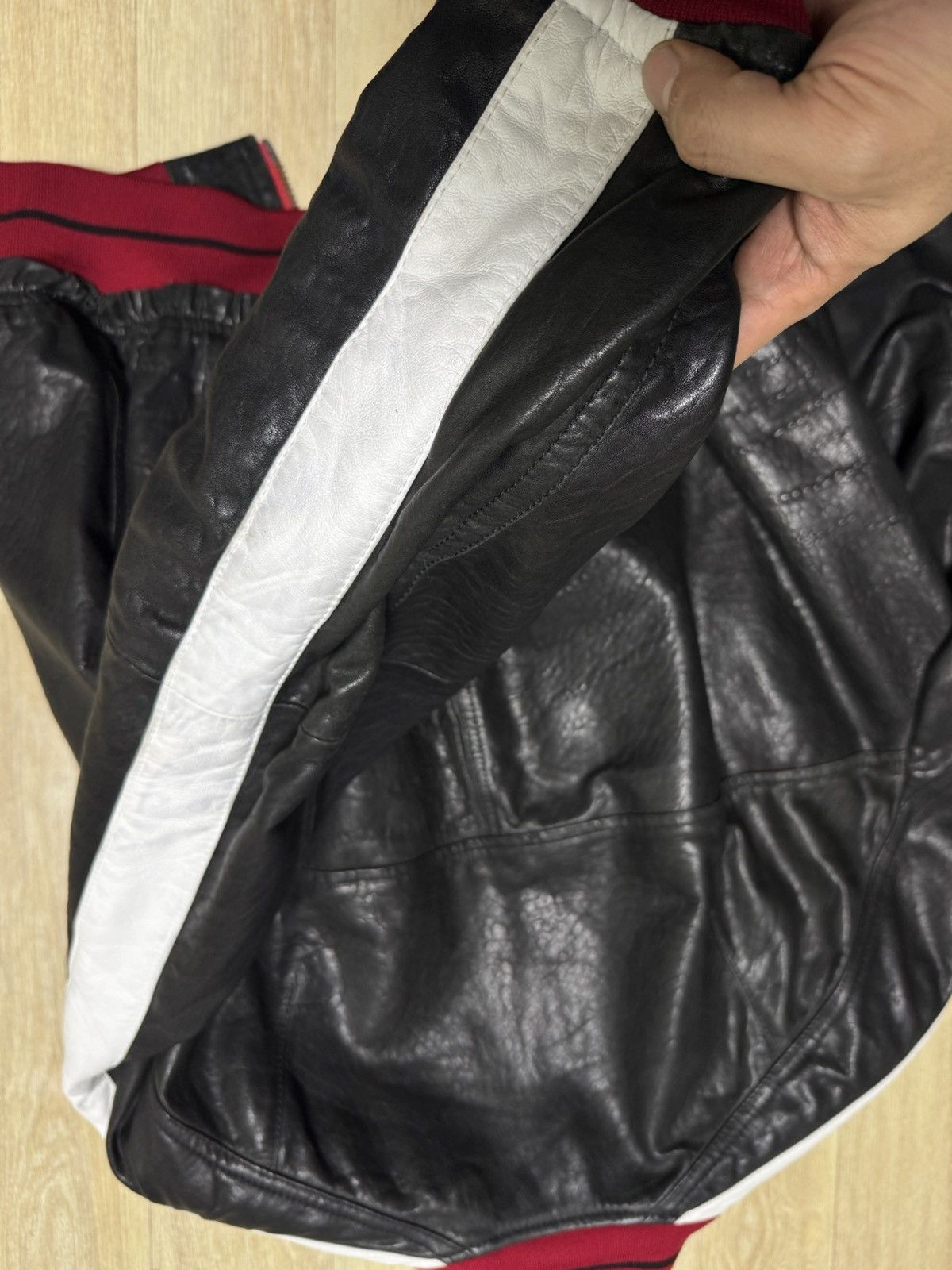 Haider Ackermann Haider ackermann leather bomber Size US L / EU 52-54 / 3 - 3 Thumbnail
