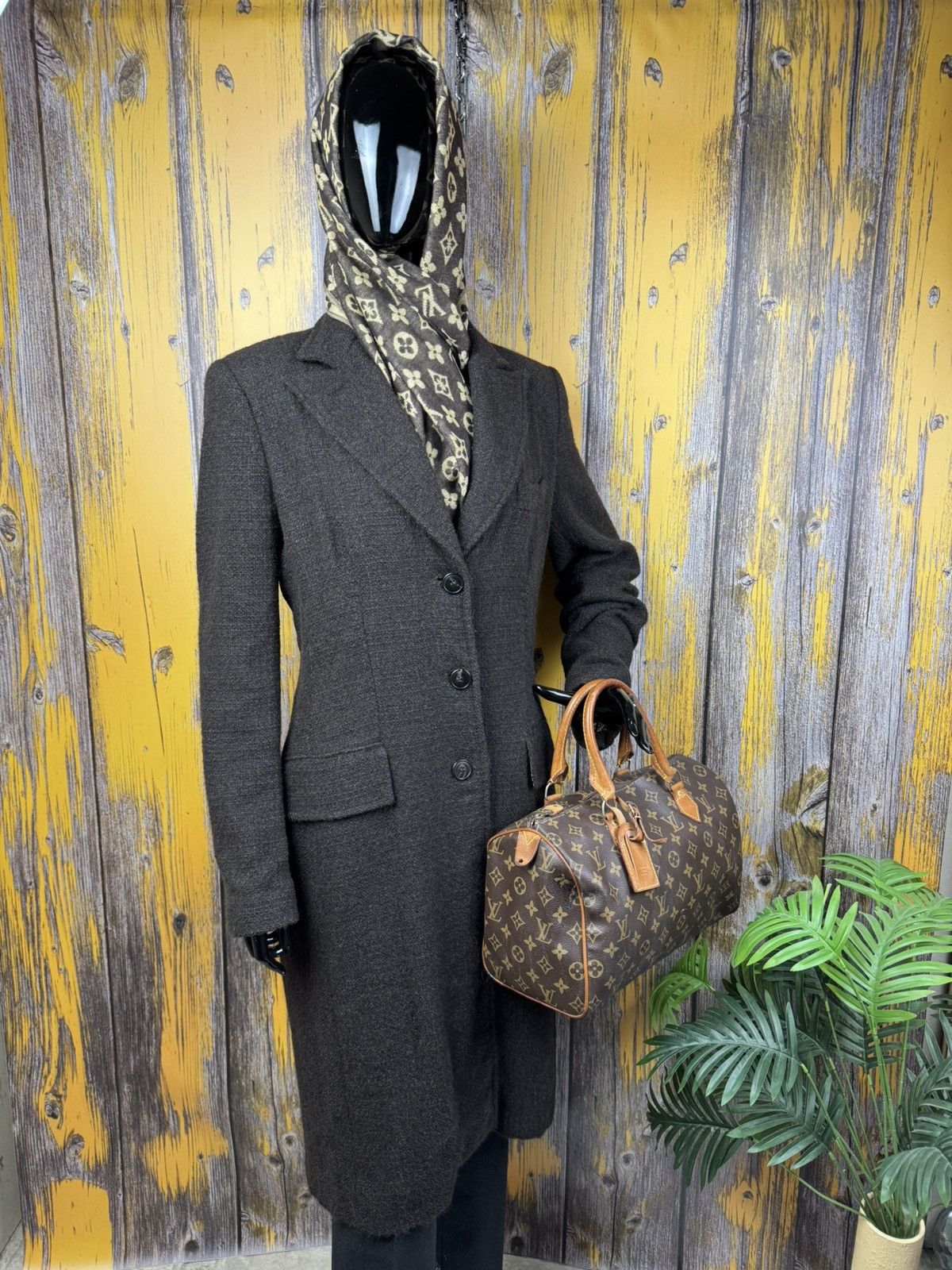 Dolce & Gabbana Archive Dolce & Gabbana Long Alpaca Wool Coat Made in Italy Size L / US 10 / IT 46 - 6 Thumbnail