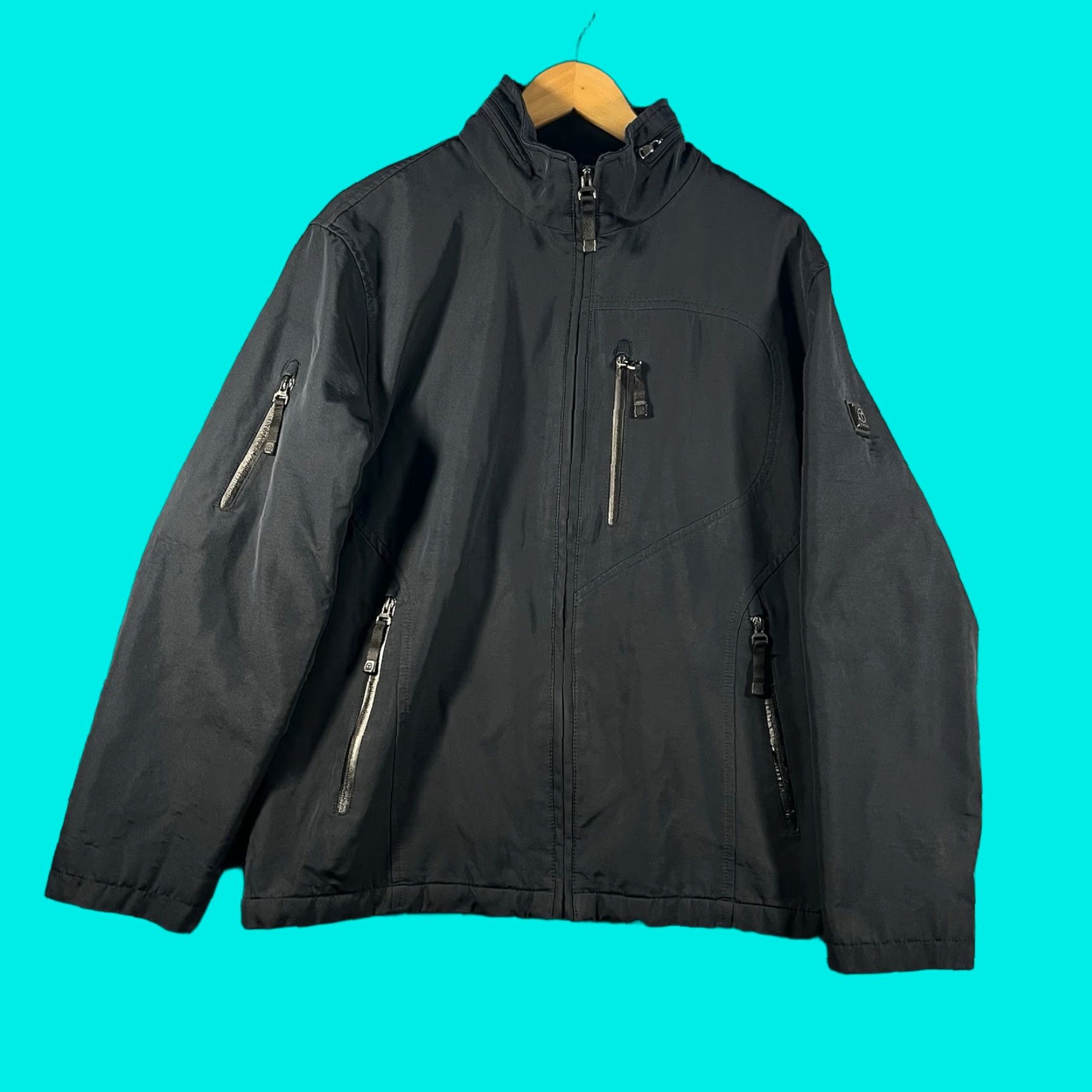 Tumi Tumi Jacket Mens L Blue Full Zip Parka Outdoor Casual Water Resistant Hiking Size US L / EU 52-54 / 3 - 1 Thumbnail