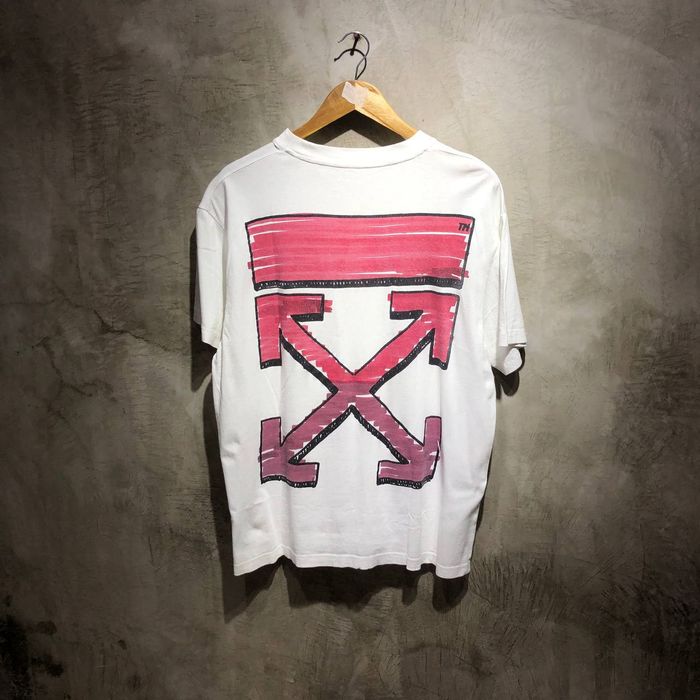 Off white marker t hot sale shirt