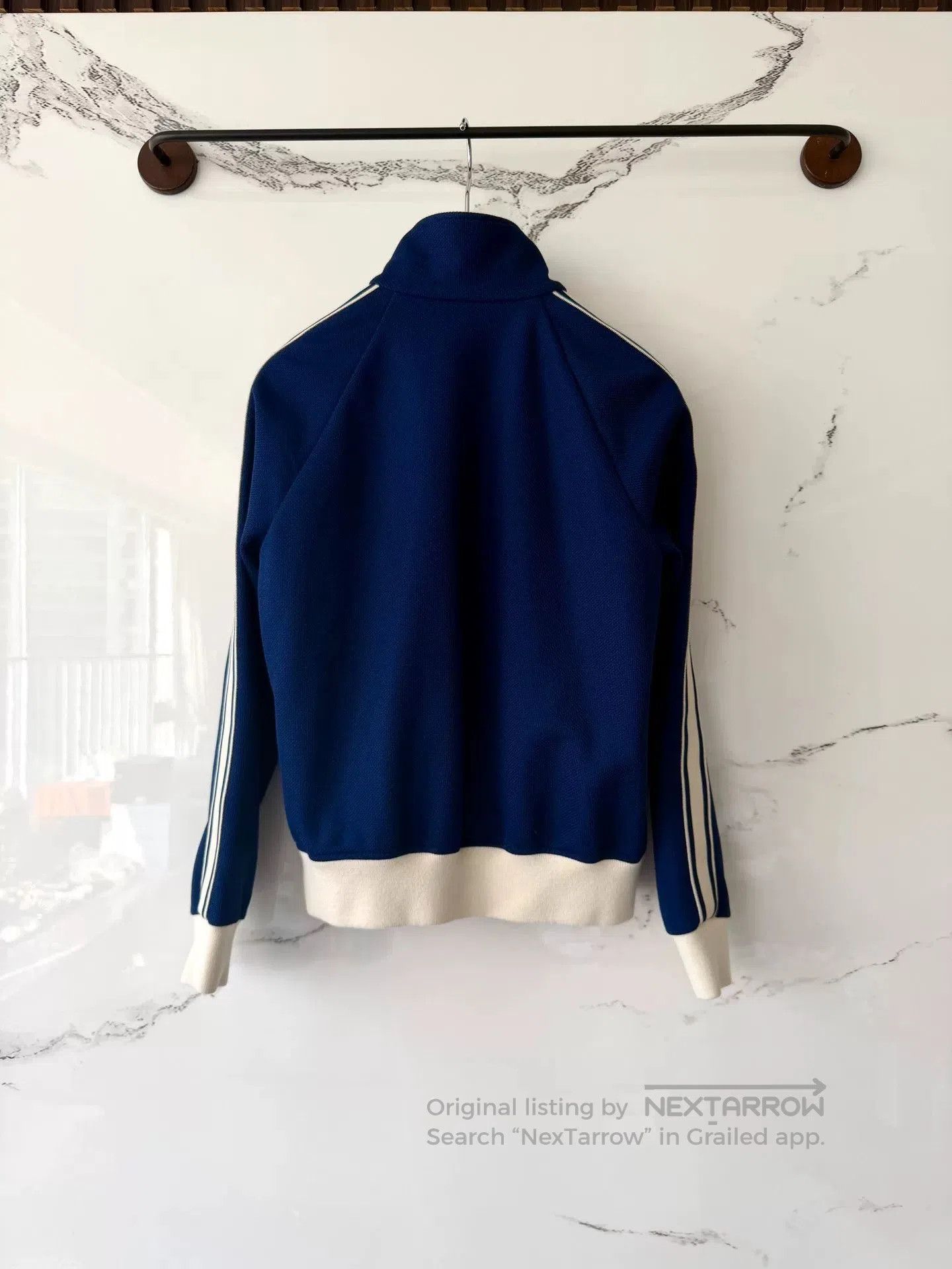 Celine Celine Blue Embroidered Logo Jacket. Size US S / EU 44-46 / 1 - 4 Thumbnail