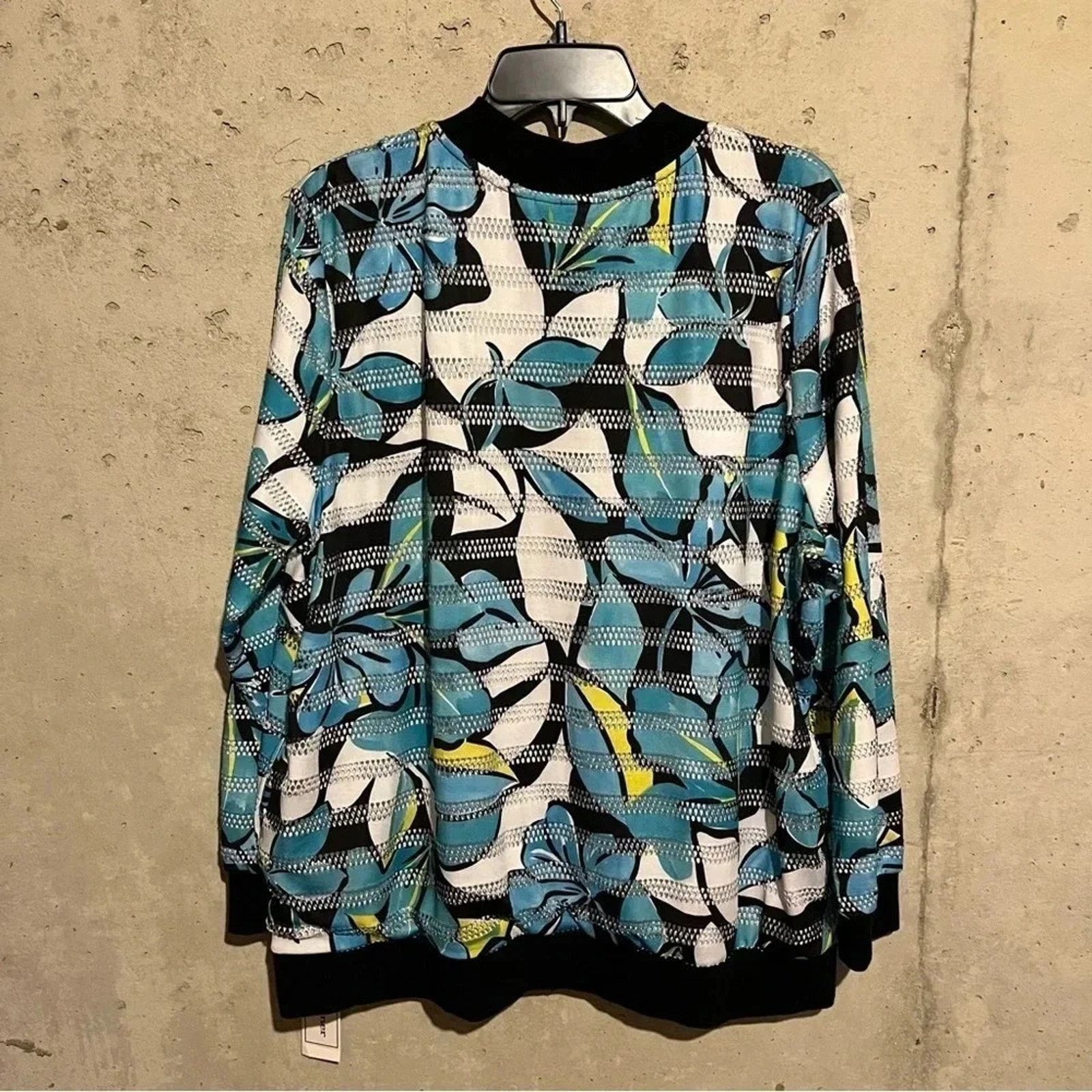 Other NWT Alfred Dunner Womens 18W Play Date Jacket Zip Front Size XXL / US 16-18 / IT 52-54 - 6 Thumbnail