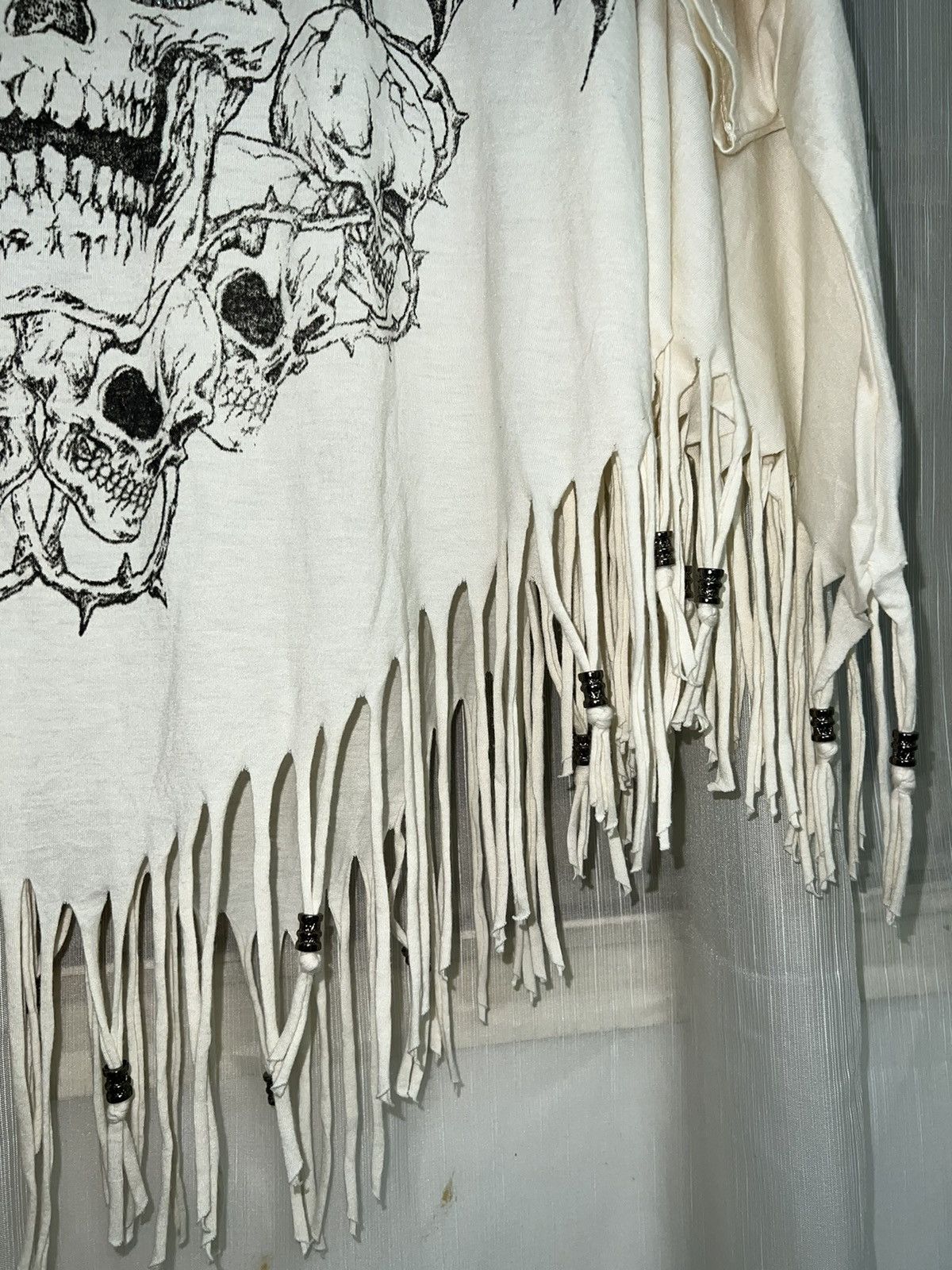 If Six Was Nine Oggetto poncho skull top ☠️🖤 Size ONE SIZE - 9 Thumbnail