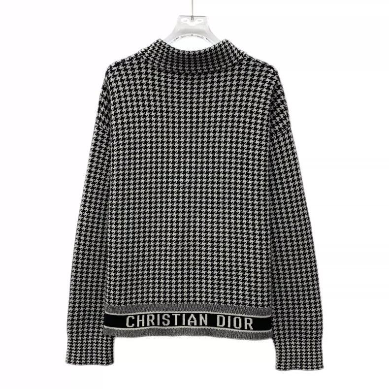 Dior Dior Black check cashmere lapel zipper long-sleeved jacket Size XS / US 0-2 / IT 36-38 - 2 Thumbnail