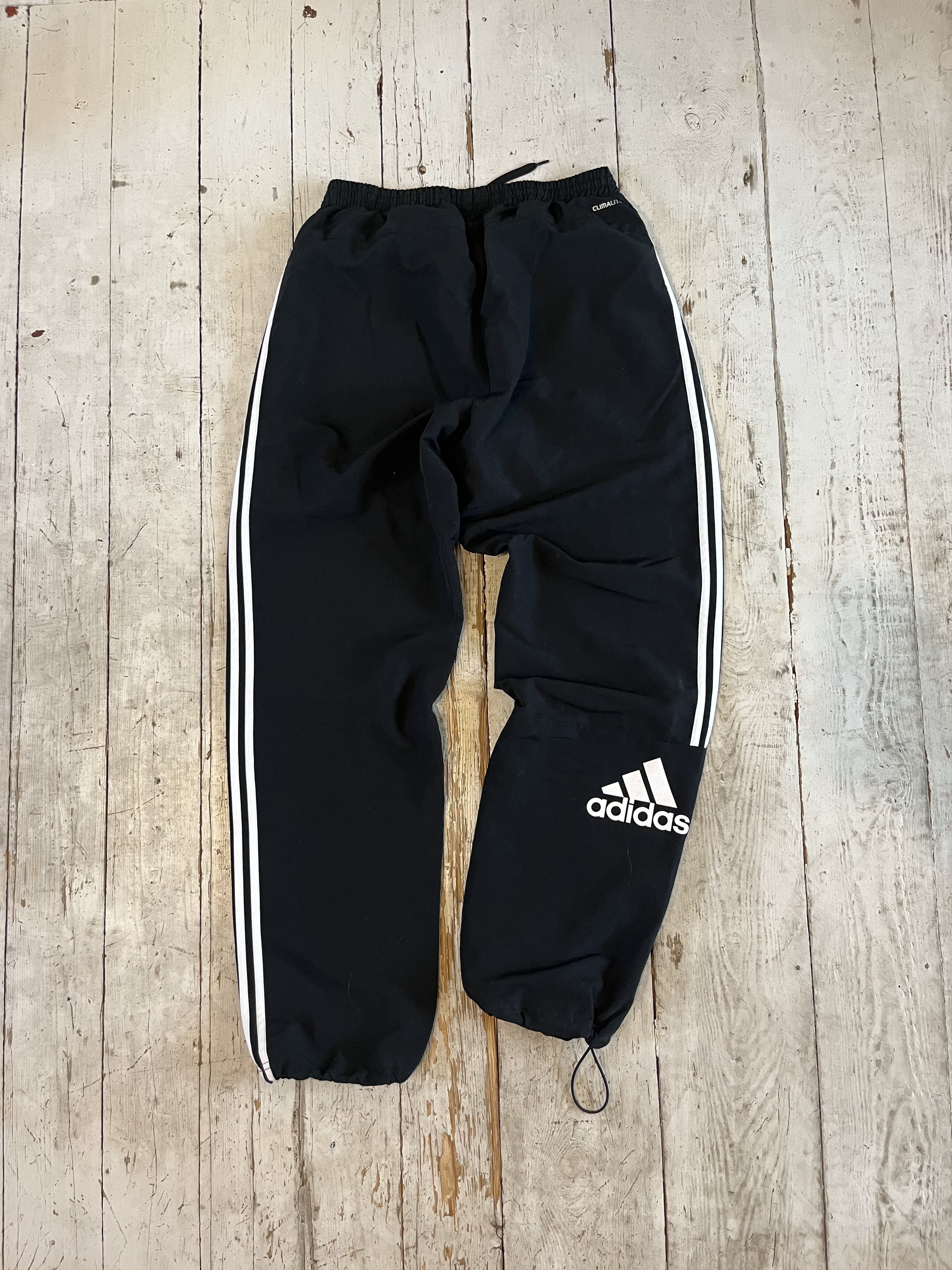 Adidas × Vintage ♻️ y2k Adidas Parachute Nylon Baggy Track Pants ♻️ Size US 34 / EU 50 - 2 Thumbnail