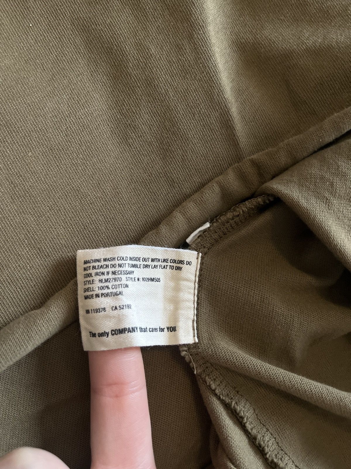 Helmut Lang Helmut lang olive green long sleeve Size US M / EU 48-50 / 2 - 2 Thumbnail