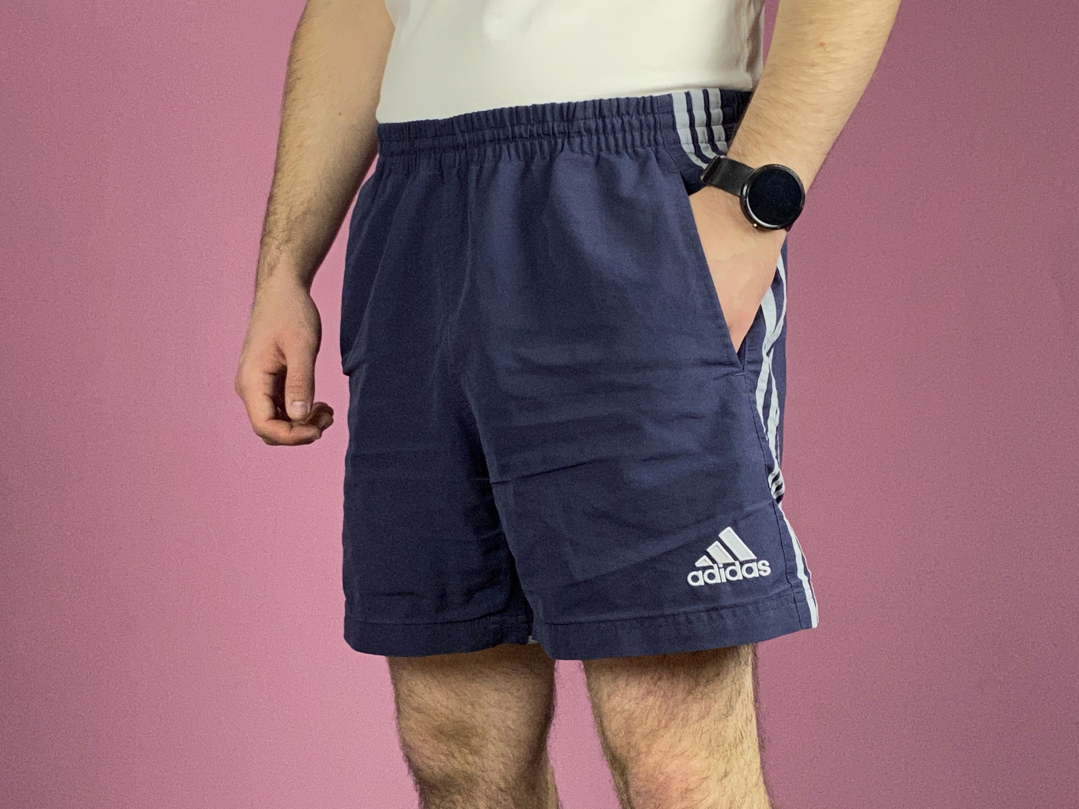 Adidas × Vintage Adidas Vintage Men's Sport Shorts - 32 Size US 32 / EU 48 - 2 Thumbnail