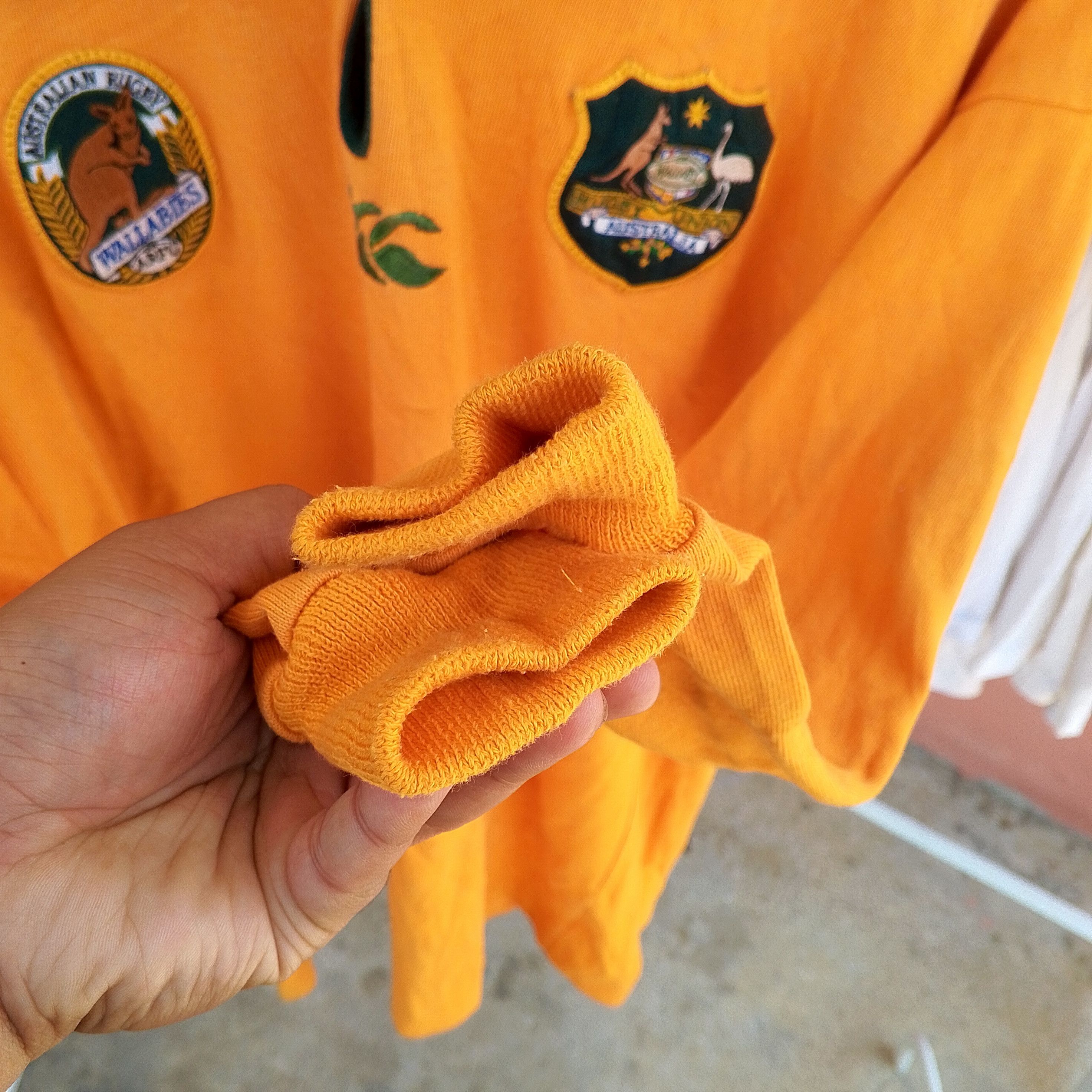 Canterbury of New Zealand VTG 1996 Canterbury Australia Union rugby shirt, Schweppes Size US L / EU 52-54 / 3 - 5 Thumbnail