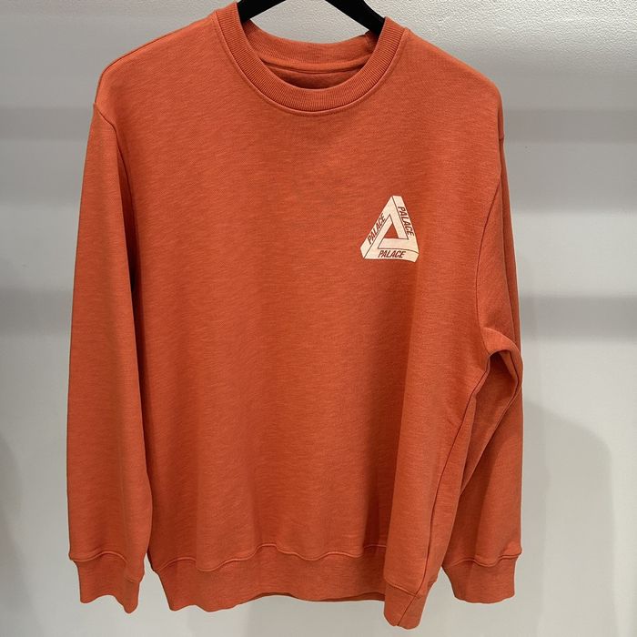 Palace Palace Slub Crew (FW21) Orange | Grailed