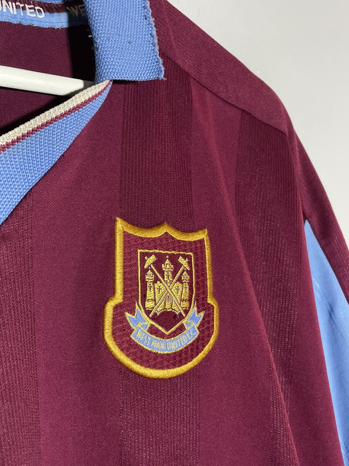 PONY × Vintage West Ham United Pony 1997/98 Vintage Football Shirt Size US L / EU 52-54 / 3 - 4 Thumbnail