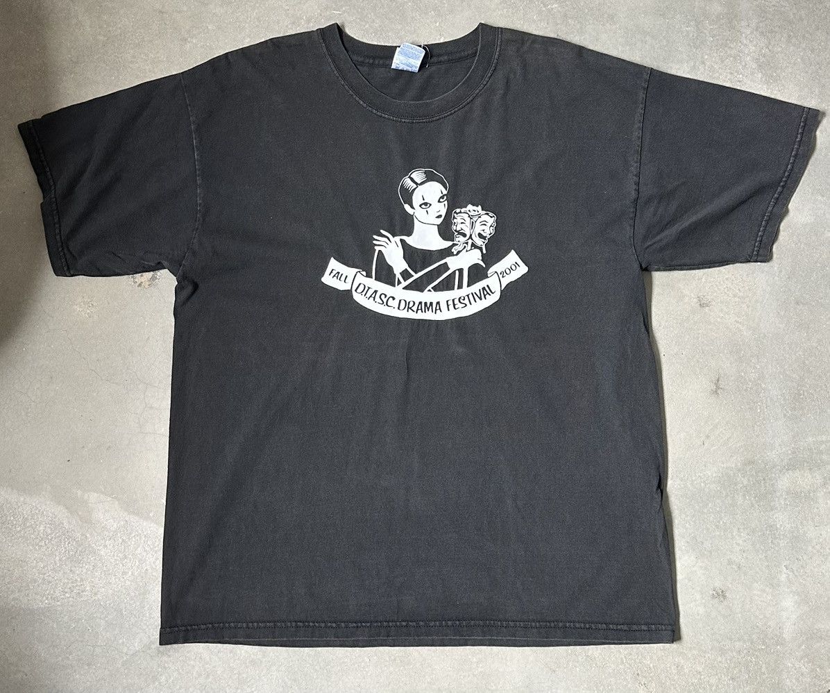 Vintage VINTAGE DRAMA FESTIVAL HORROR TEE Size US L / EU 52-54 / 3 - 1 Thumbnail