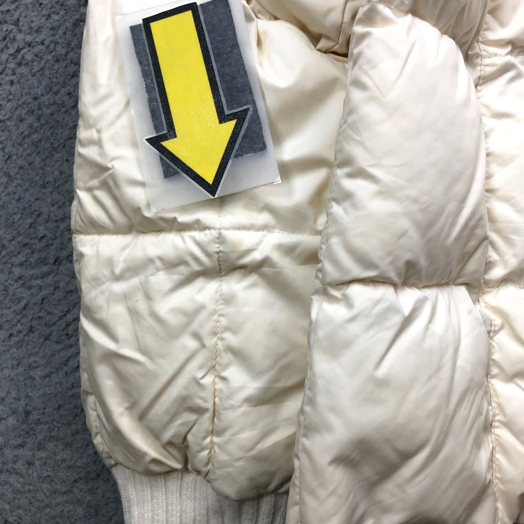 Tommy Hilfiger VINTAGE Tommy Jeans Hilfiger Quilted Puffer Jacket Womens Medium White Size 32" / US 10 / IT 46 - 6 Thumbnail