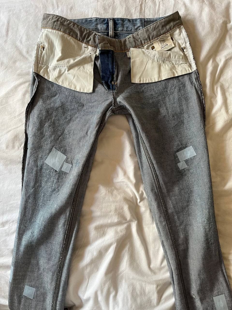 Diesel × Vintage Diesel Liv W30/L34 vintage women's distressed Y2K jeans Size 30" / US 8 / IT 44 - 7 Thumbnail