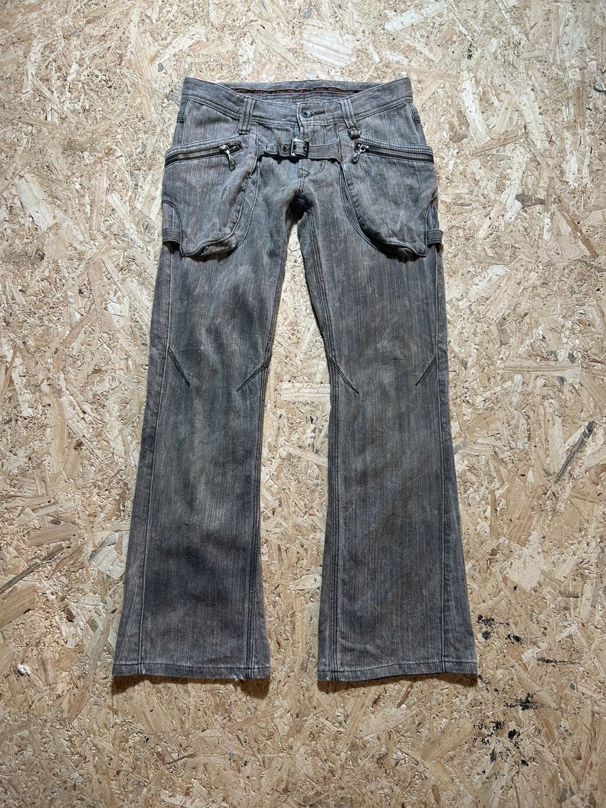 Nicole Club Nicole Club For Men Flared Denim Jeans Size US 29 - 2 Thumbnail