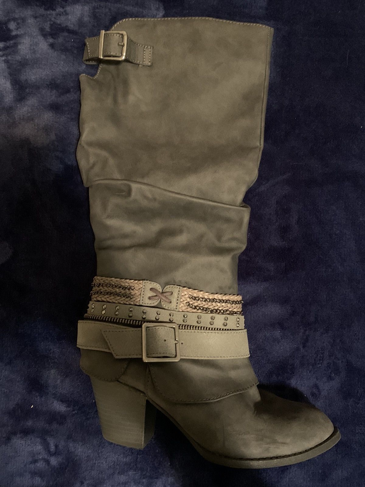 Other Women’s Boots Rave Fashion Streetwear Vintage Indie Fairy 00 Size US 7 / IT 37 - 1 Thumbnail