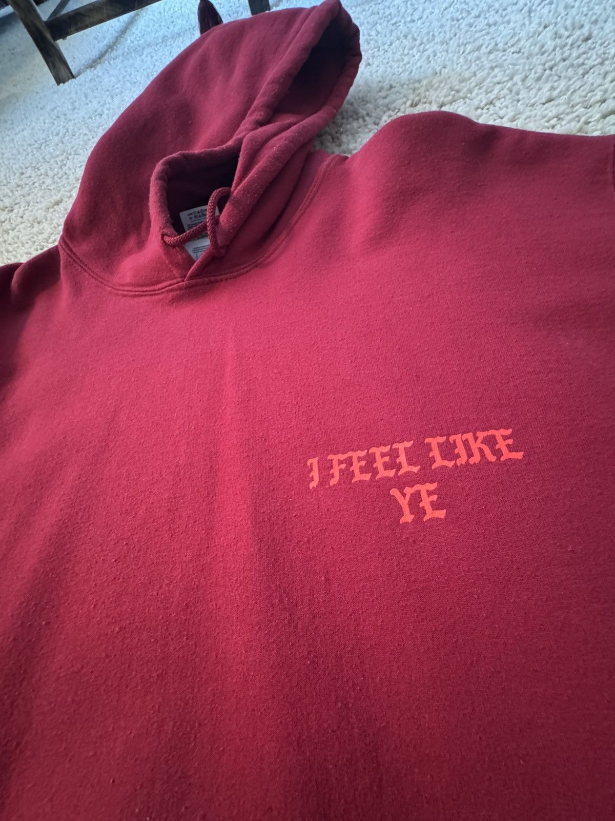 Gildan Kanye West I Feel Like Ye 2016 Hoodie Size US L / EU 52-54 / 3 - 2 Thumbnail