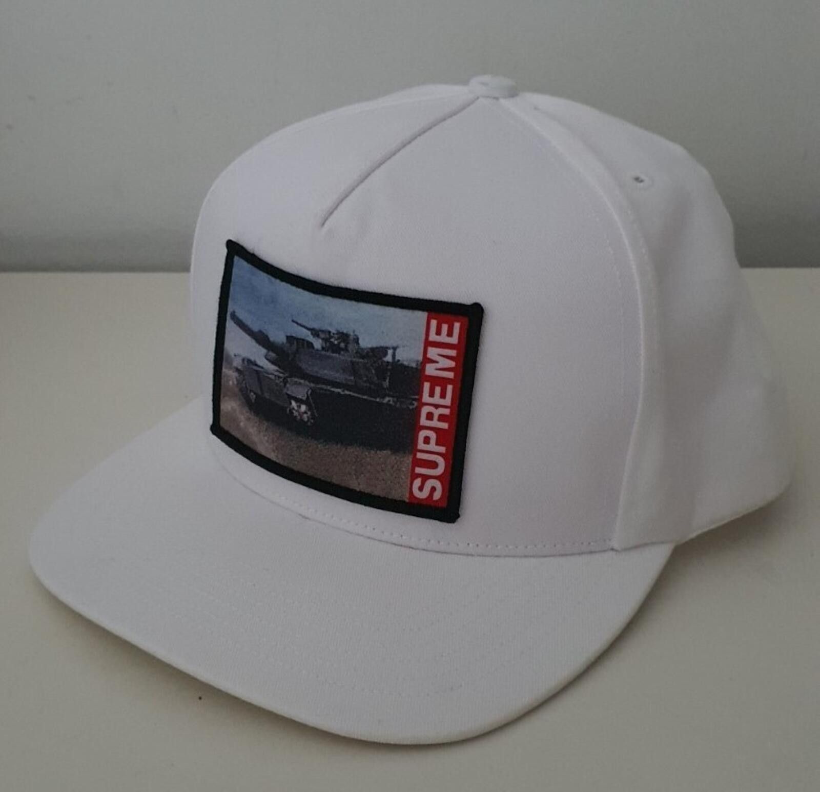Supreme Supreme fuck off 5-panel cap starter white | Grailed