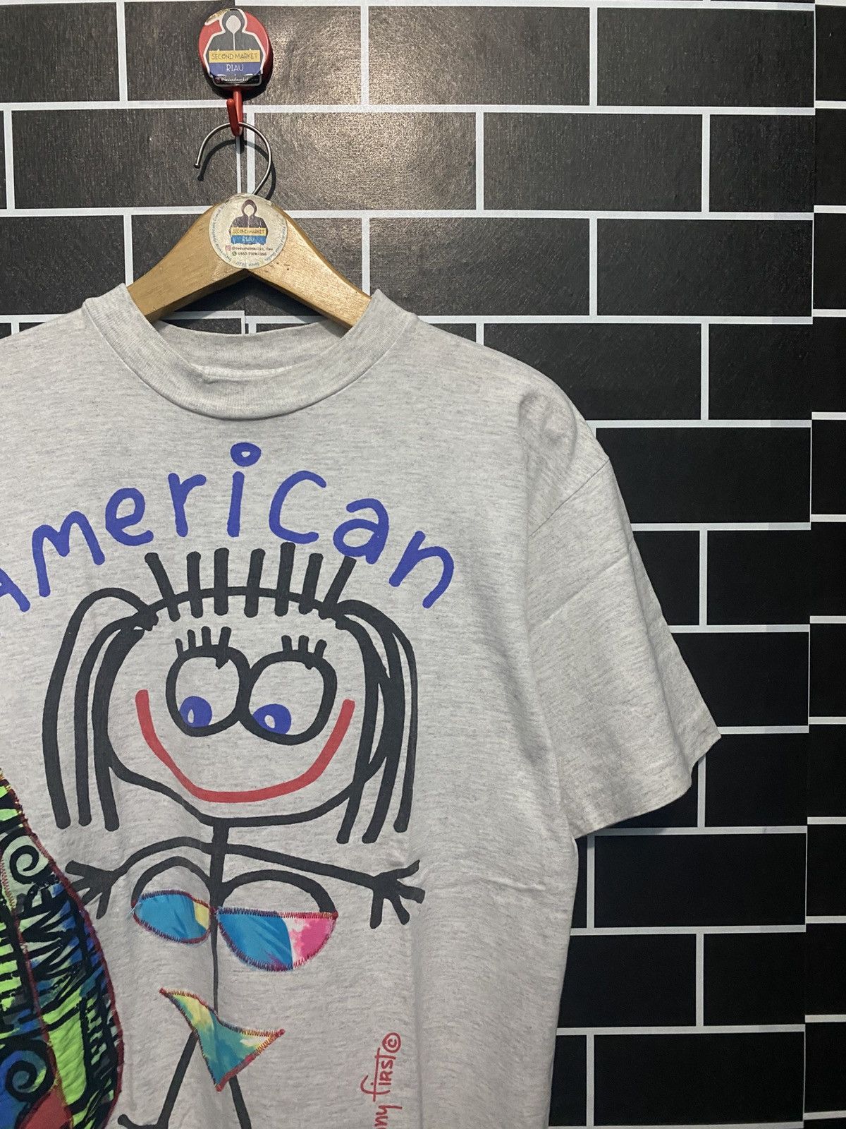 Vintage Danny first American surf pro tshirt Size US M / EU 48-50 / 2 - 2 Thumbnail