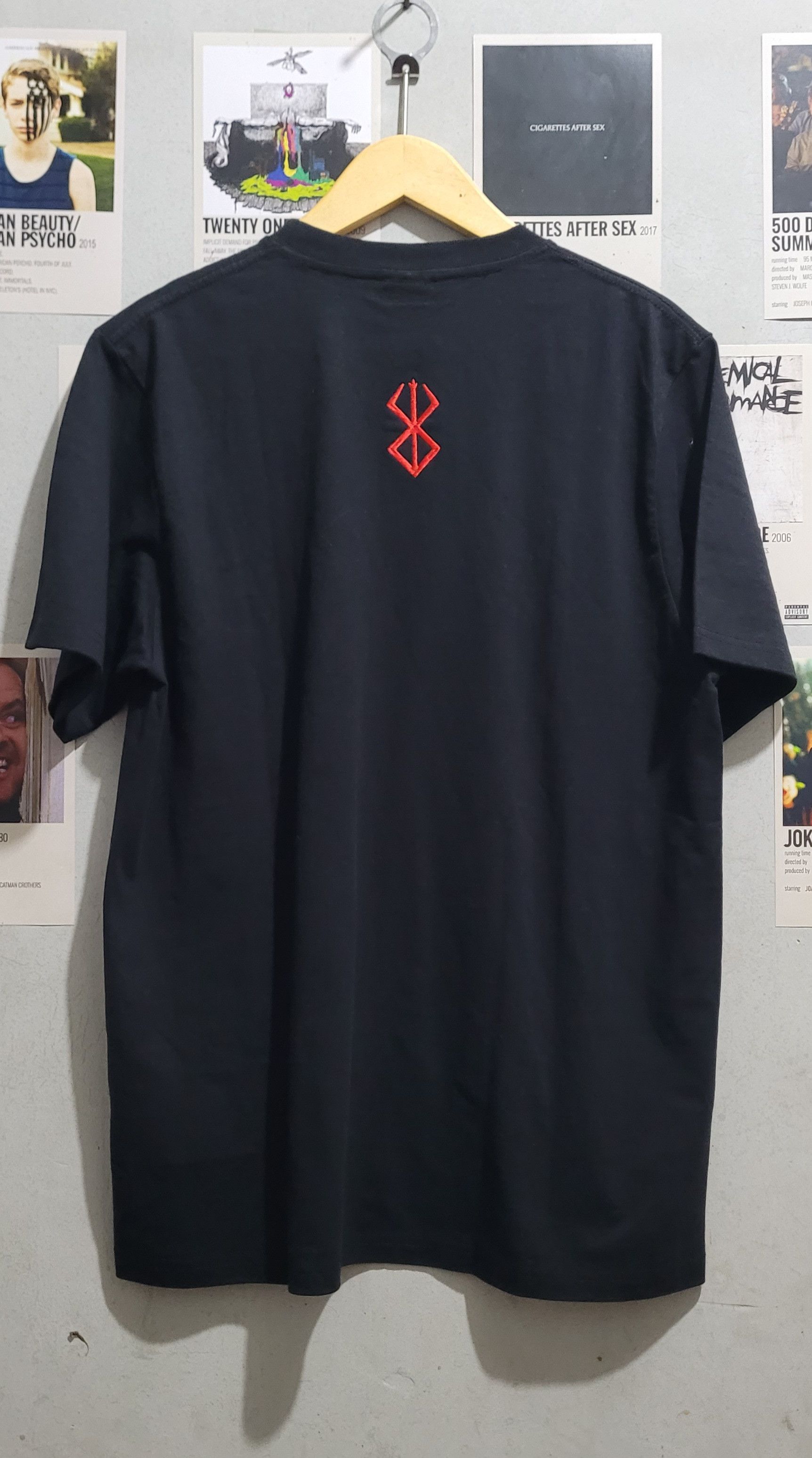 Anime Rare Berserk The Goddes Of Flames Slan Size US L / EU 52-54 / 3 - 2 Thumbnail