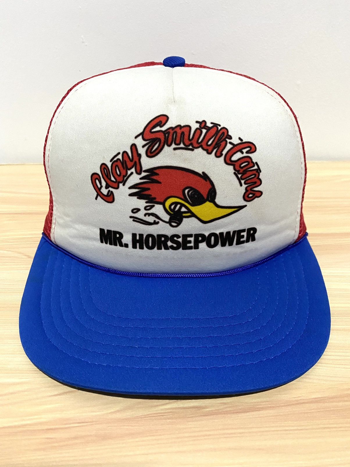 Vintage Vintage Clay Smitch Cams woodpecker racing cap Size ONE SIZE - 3 Thumbnail