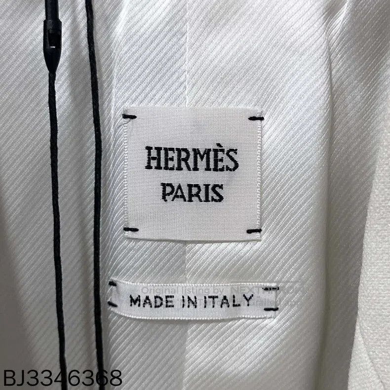 Hermes Hermes Beige equestrian series blazer Size XS / US 0-2 / IT 36-38 - 4 Thumbnail