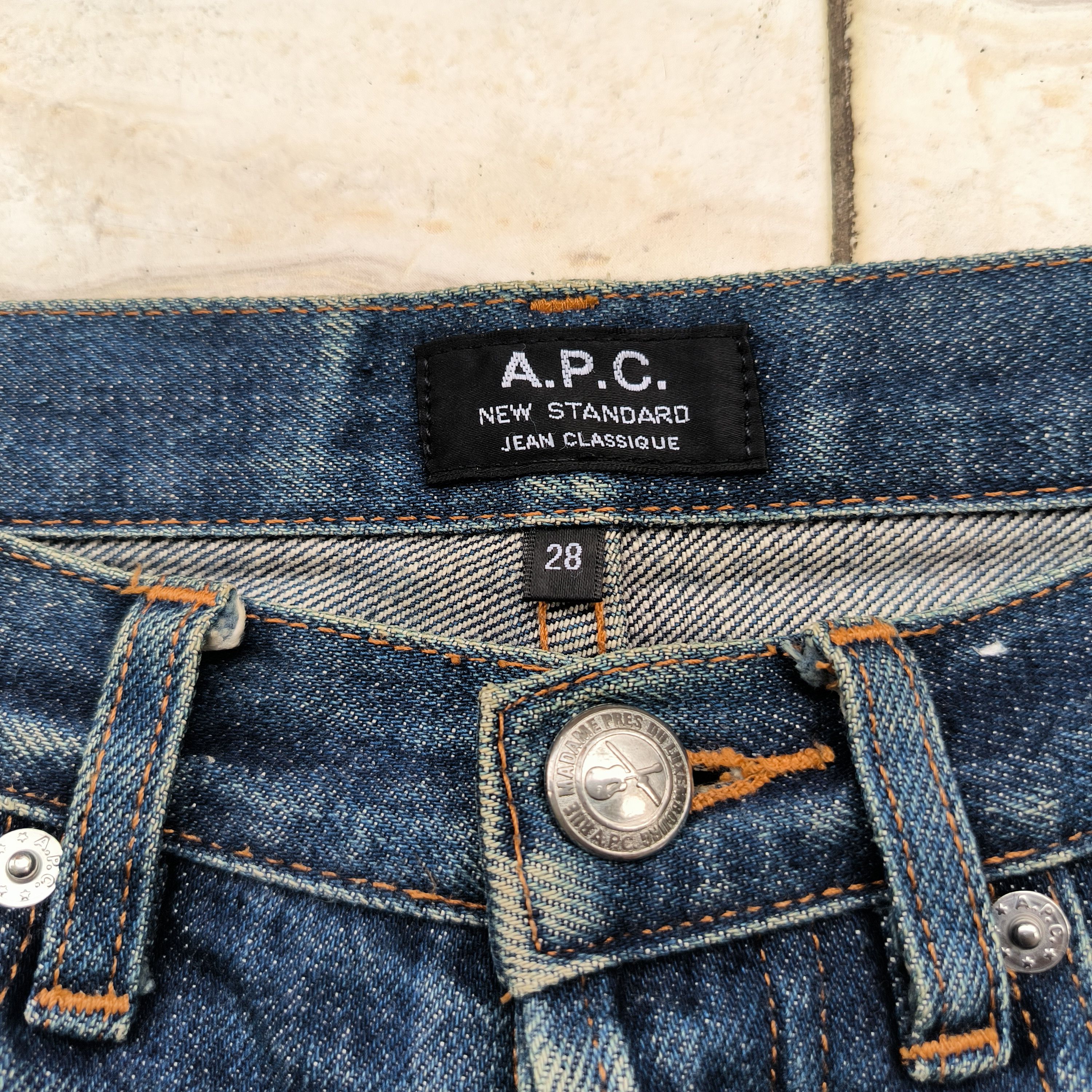 A.P.C. APC SELVEDGE JEANS Size US 28 / EU 44 - 4 Thumbnail