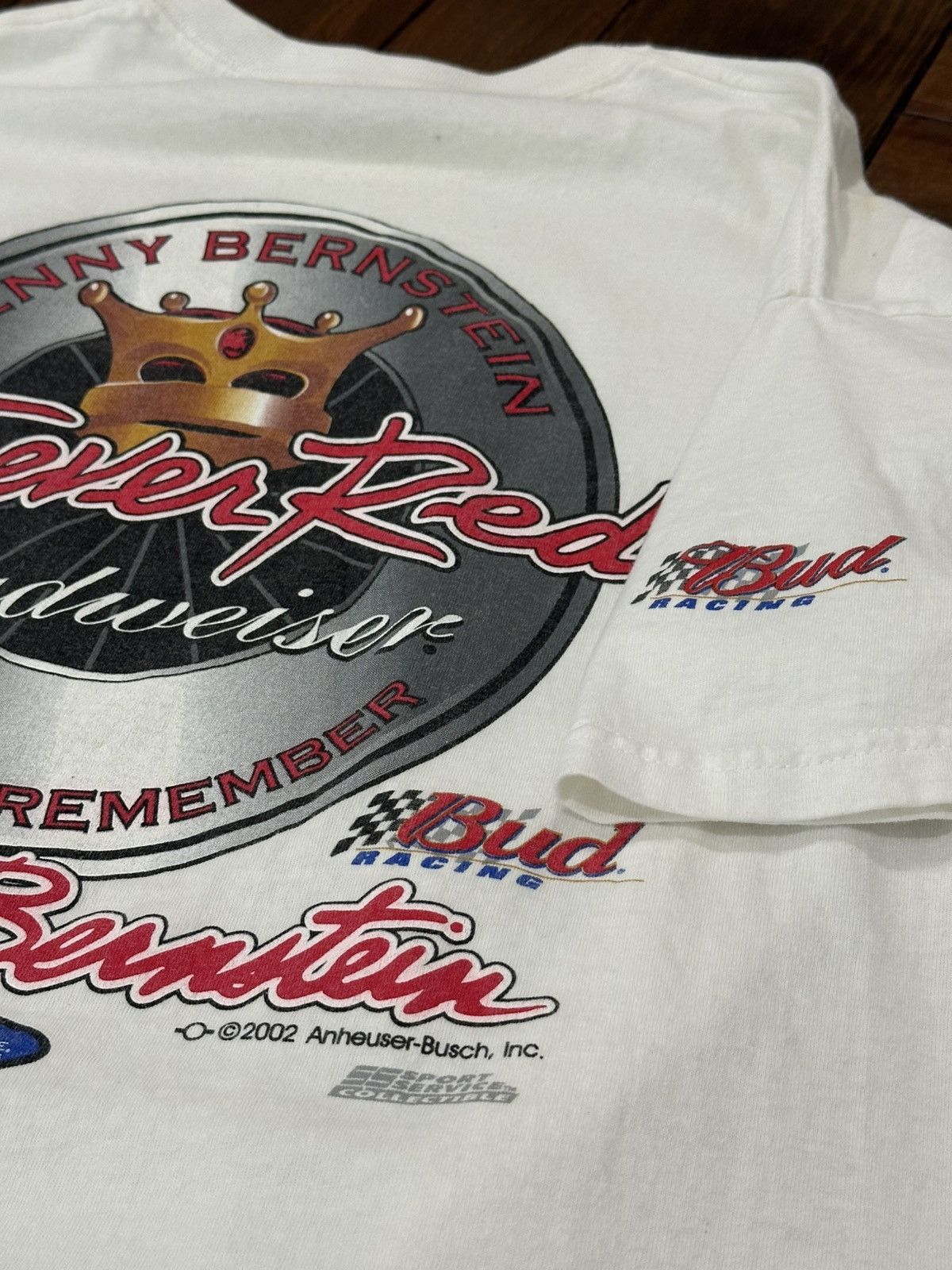 Budweiser Signed Kenny Bernstein “Forever Red” Budweiser 2002 NHRA XXL Size US XXL / EU 58 / 5 - 3 Thumbnail