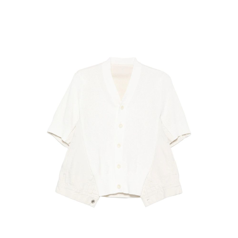 Sacai Sacai NEUTRALS Knitwear - Cardigans Size M / US 6-8 / IT 42-44 - 1 Thumbnail