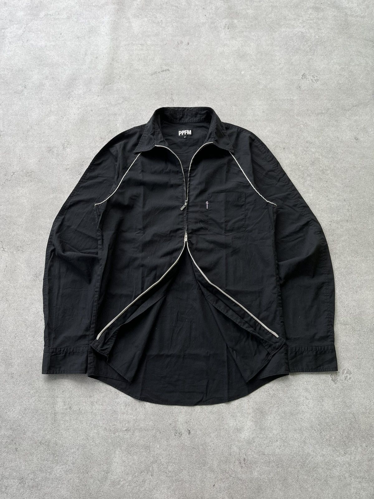 PPFM Double Zipper Longshirt