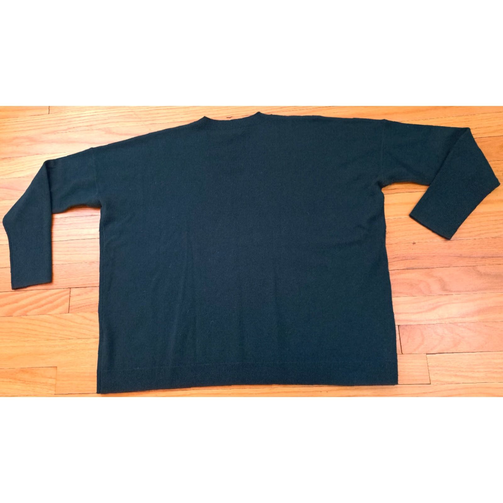 J.Crew VINTAGE J.CREW Sweater Green L Lambswool V-Neck Unisex Adults Pullover Large Size Regular Mens/Womens Size US L / EU 52-54 / 3 - 5 Thumbnail