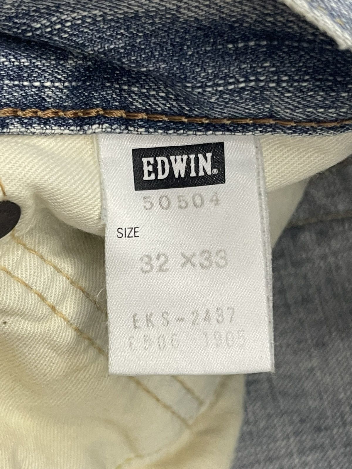 Edwin Vintage Edwin 505zx Selvedge Denim s21 Size US 32 / EU 48 - 7 Thumbnail