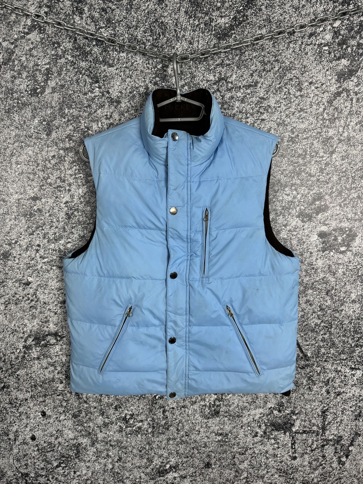 Hackett Men’s Hacket London Reversible Down Vest Puffer Gilet Size S Size US S / EU 44-46 / 1 - 2 Thumbnail