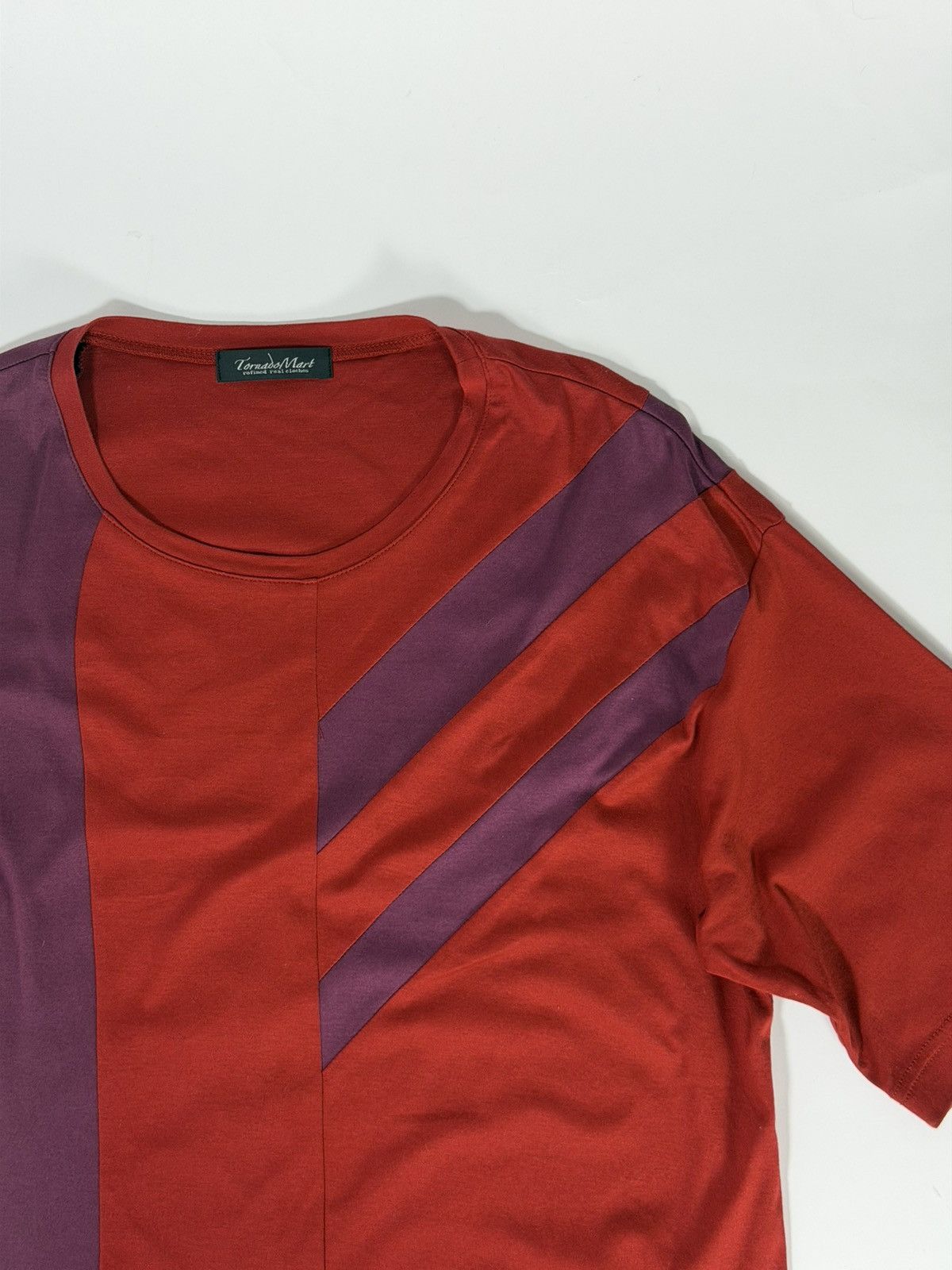 Tornado Mart Tornado Mart Cut and Sewn Abstract T-Shirt Size US M / EU 48-50 / 2 - 2 Thumbnail